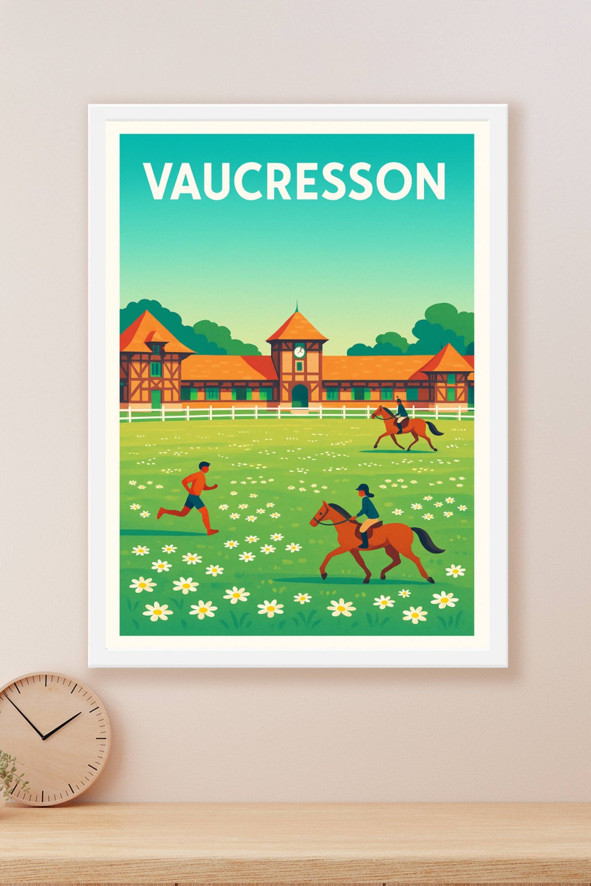 Affiche de Vaucresson - Charmante campagne équestre