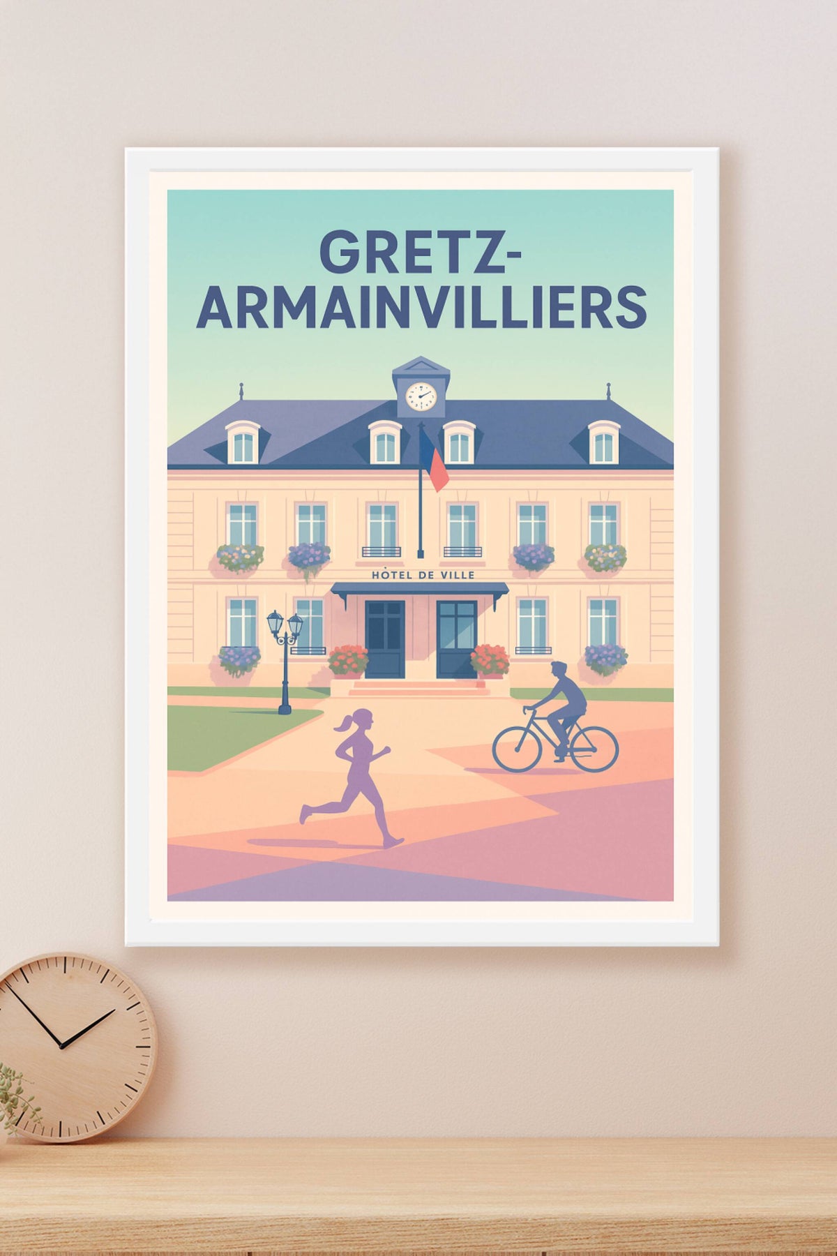 Affiche de Gretz-Armainvilliers - Charme et Vitalité au Cœur de la Ville