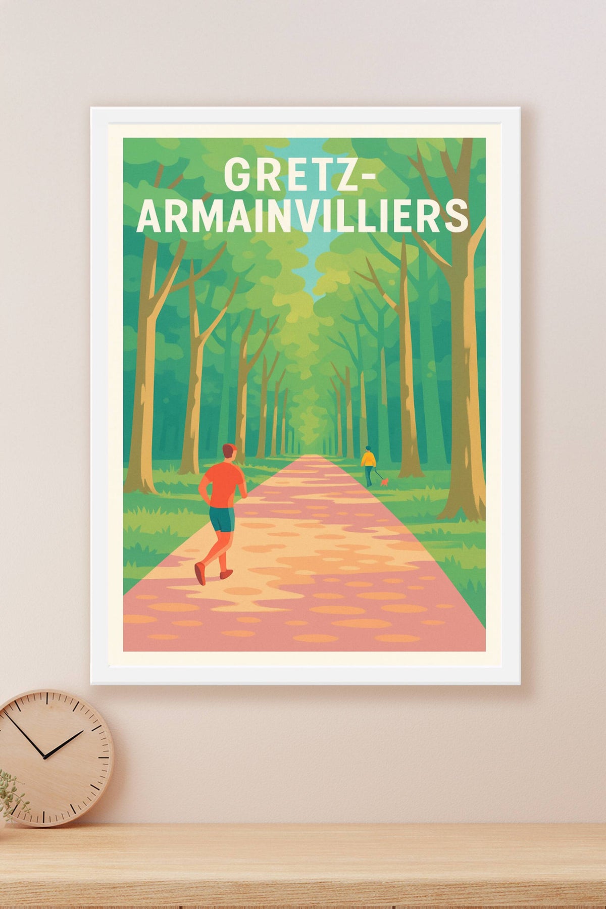 Affiche de Gretz-Armainvilliers - L'évasion nature au cœur de la forêt