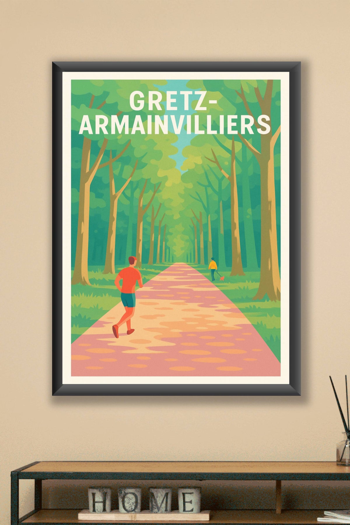 Affiche de Gretz-Armainvilliers - L'évasion nature au cœur de la forêt