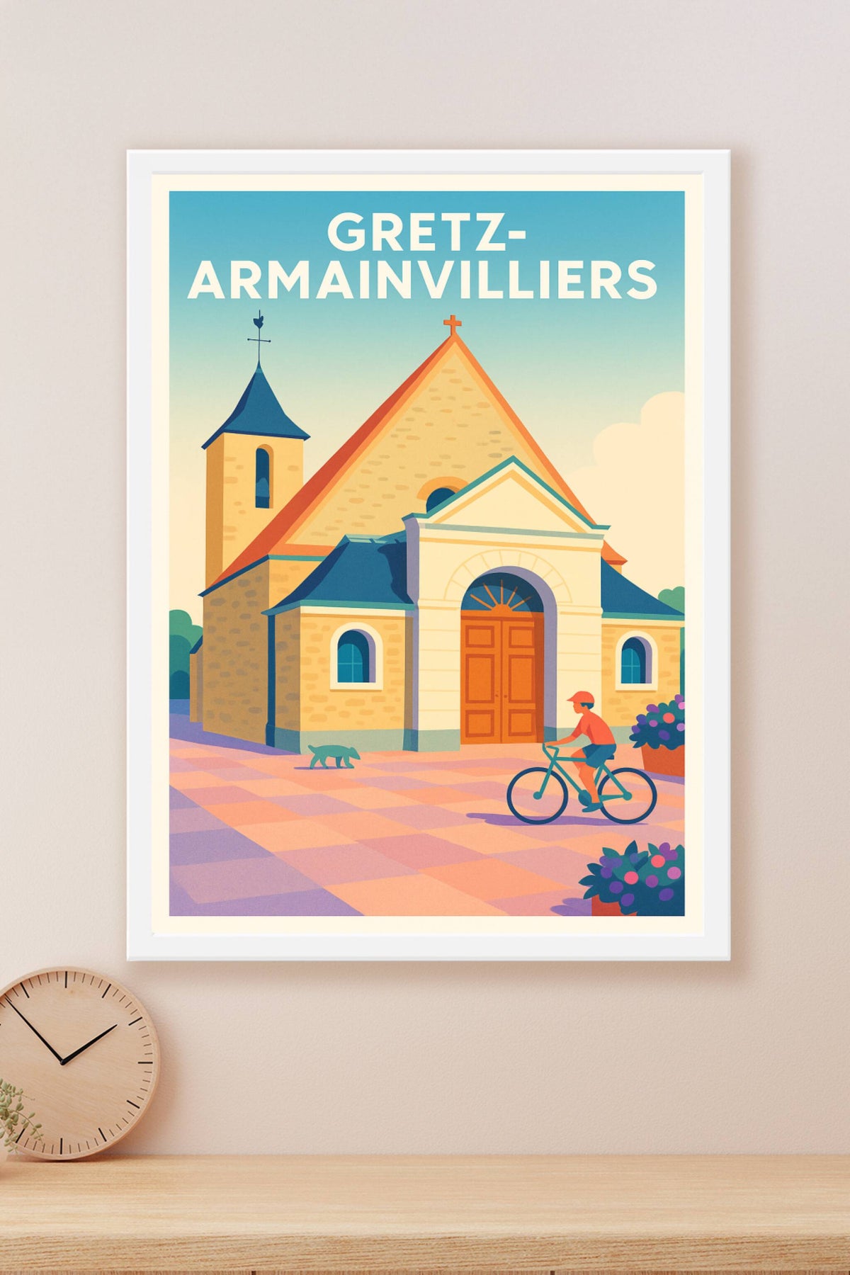 Affiche de Gretz-Armainvilliers - Charme paisible au cœur du village