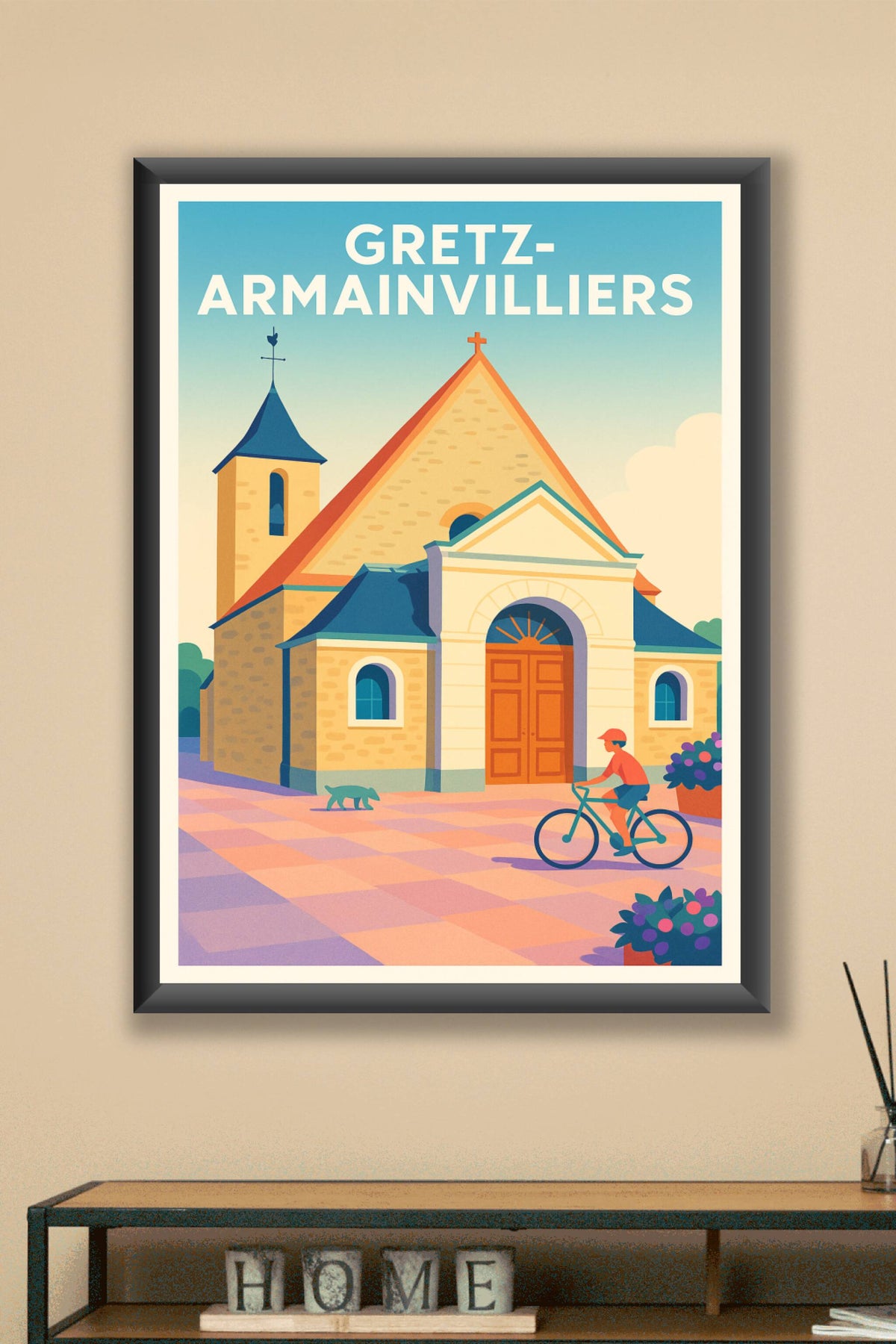 Affiche de Gretz-Armainvilliers - Charme paisible au cœur du village
