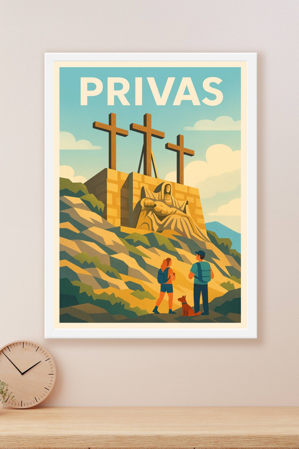 Affiche de Privas - Escapade historique et spirituelle