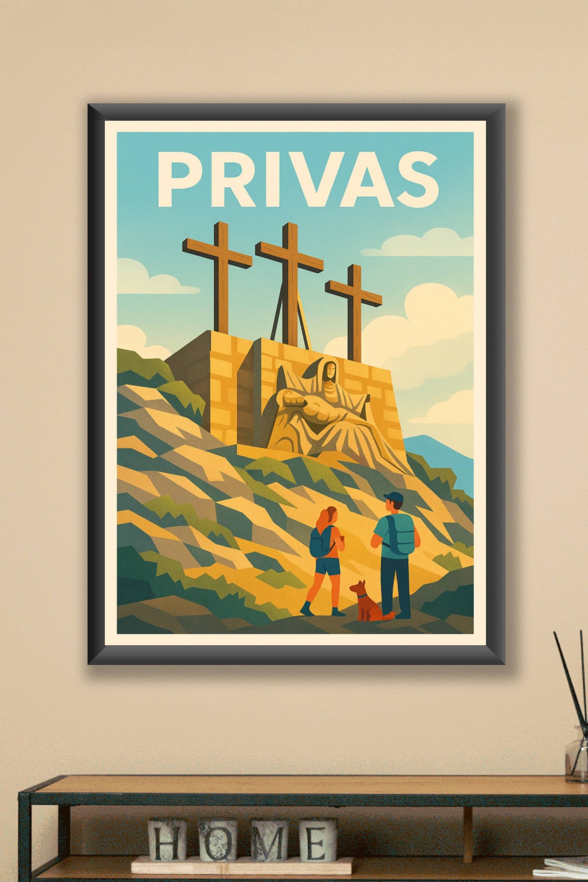 Affiche de Privas - Escapade historique et spirituelle