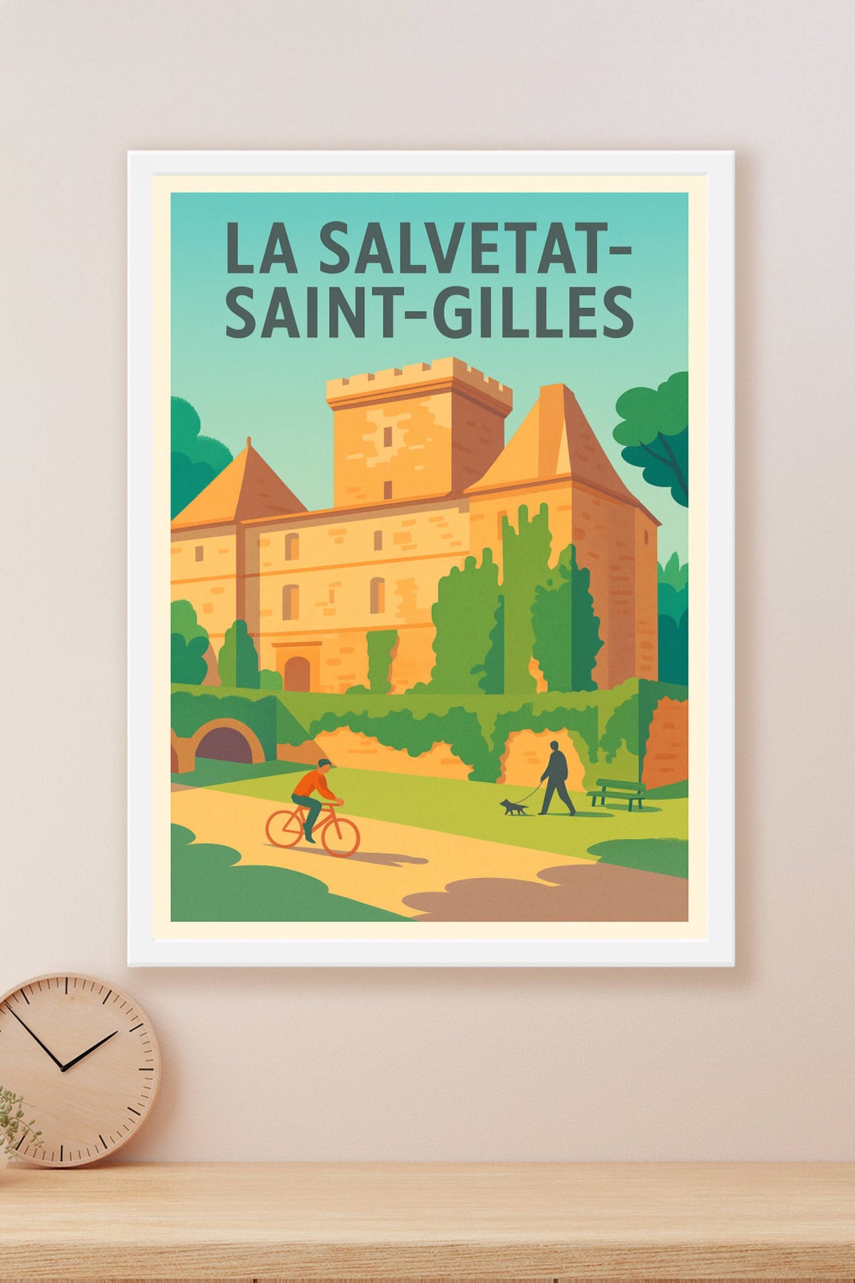 Affiche de La Salvetat-Saint-Gilles - Un havre de paix en pleine nature