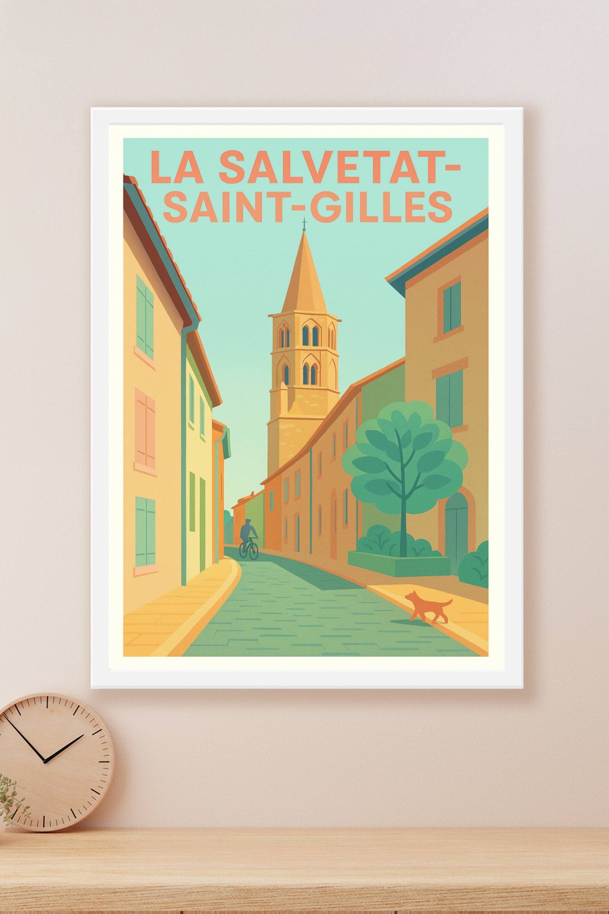 Affiche de La Salvetat-Saint-Gilles - Charme paisible de la ville