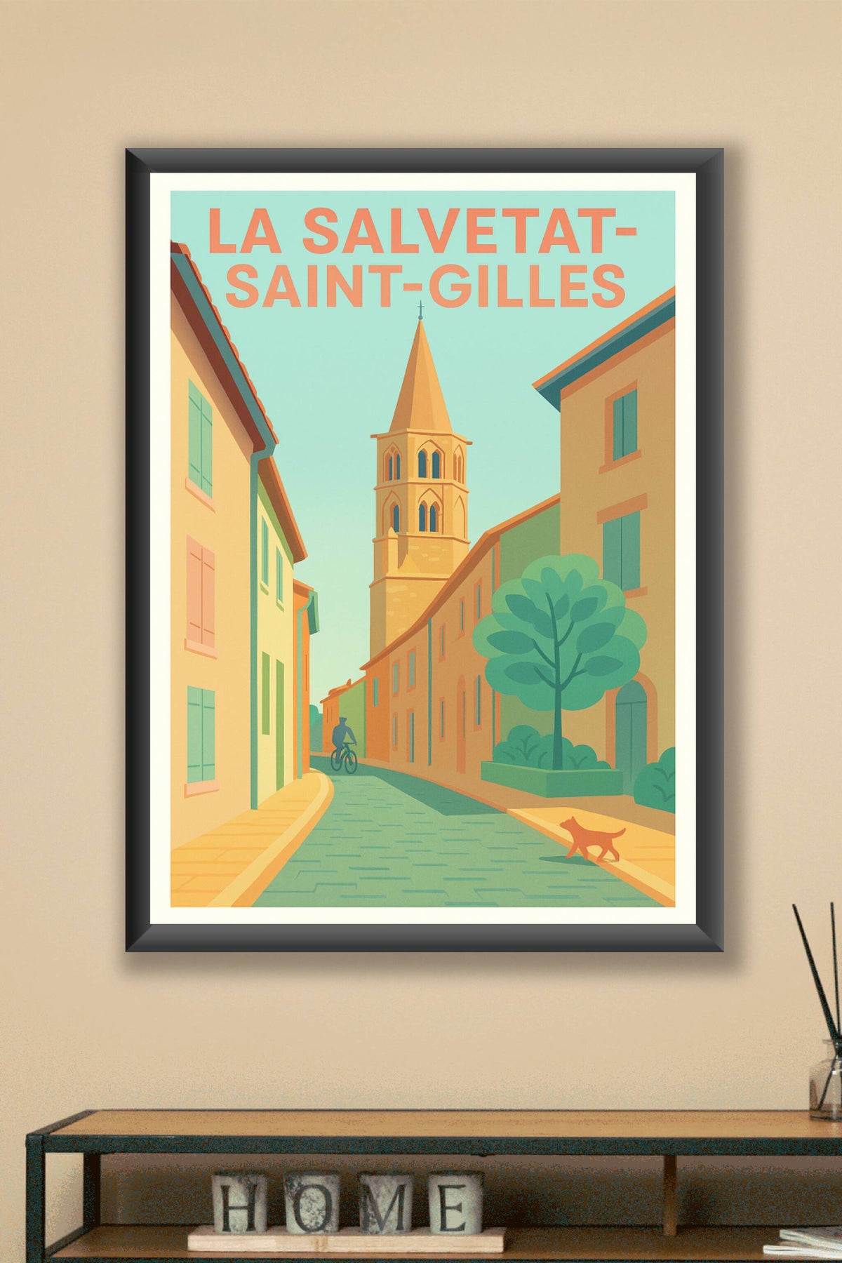 Affiche de La Salvetat-Saint-Gilles - Charme paisible de la ville