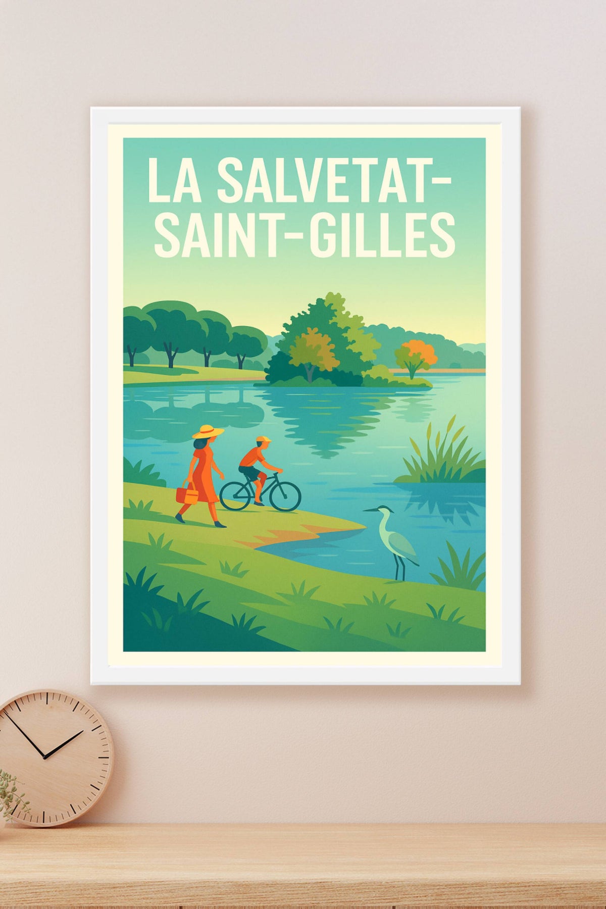 Affiche de La Salvetat-Saint-Gilles - Promenade paisible au bord de l'eau