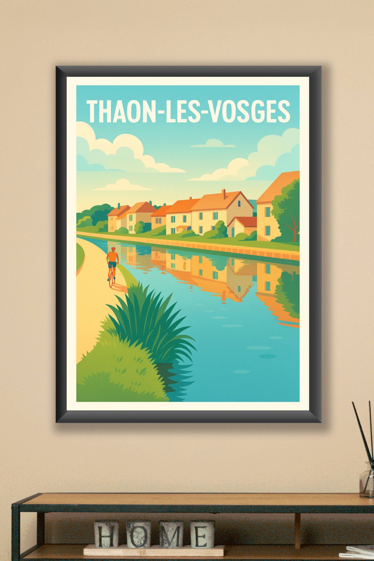 Affiche de Thaon-les-Vosges - Balade tranquille au bord de l'eau