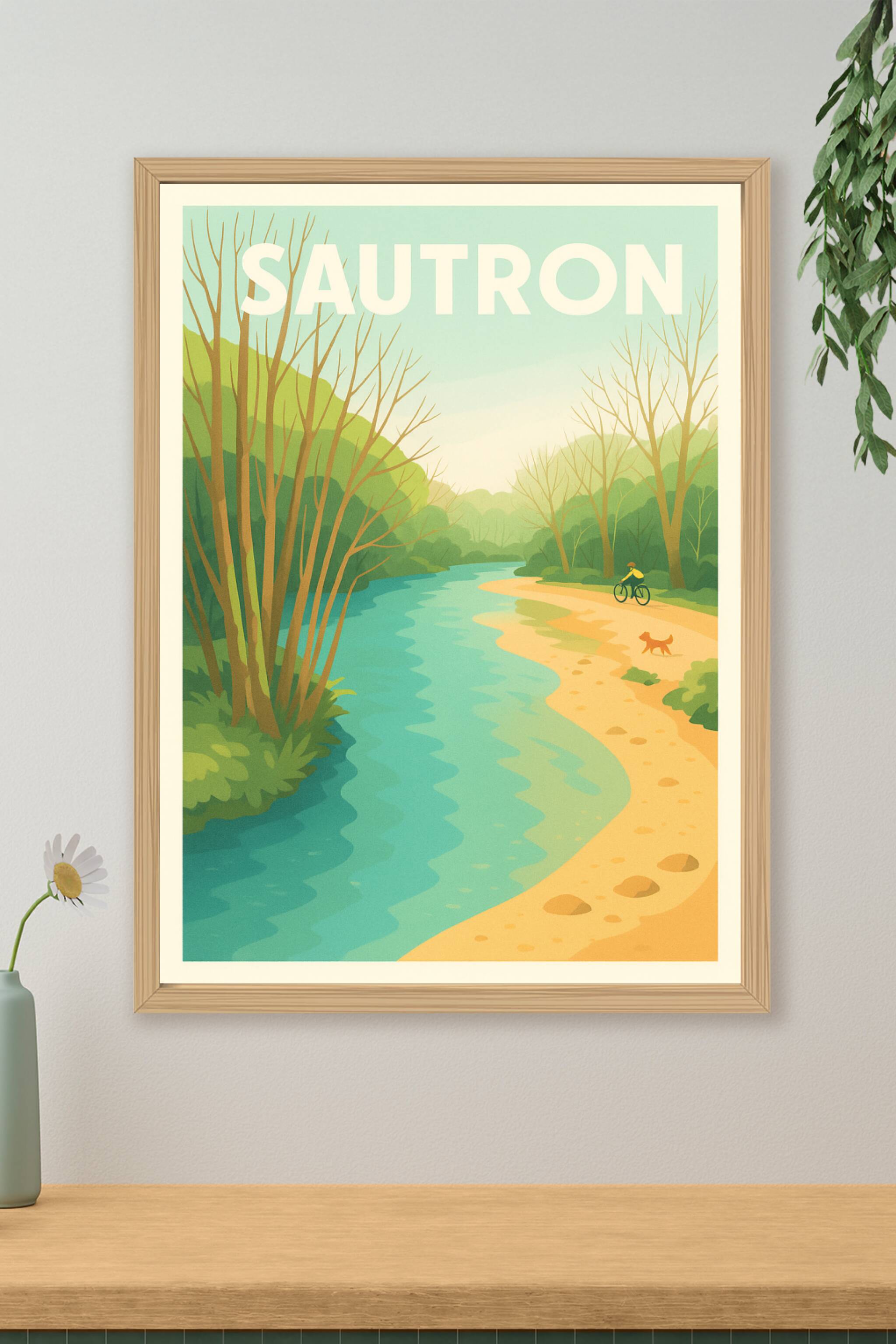 Affiche de Sautron - Échappée nature au fil de l'eau