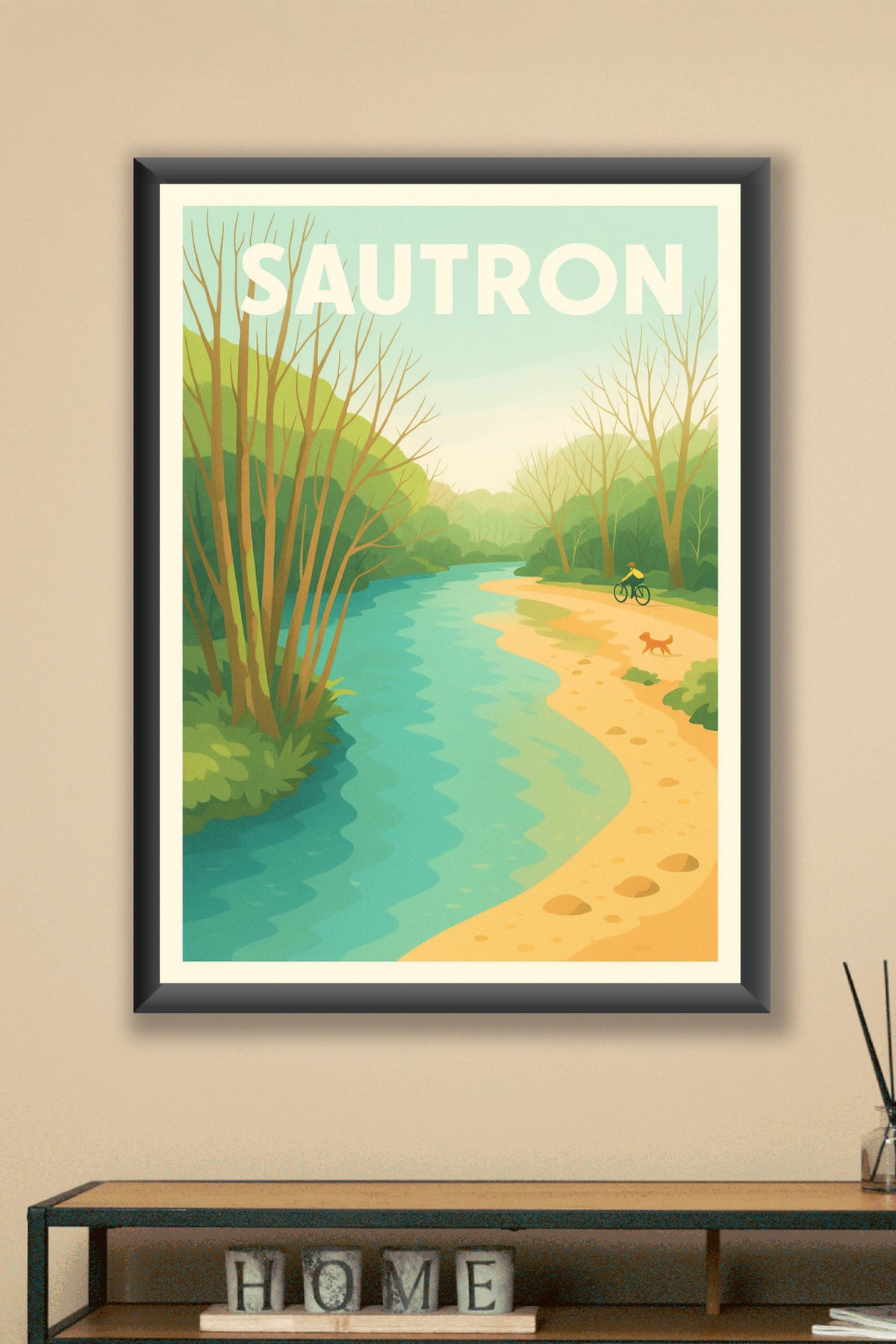 Affiche de Sautron - Échappée nature au fil de l'eau