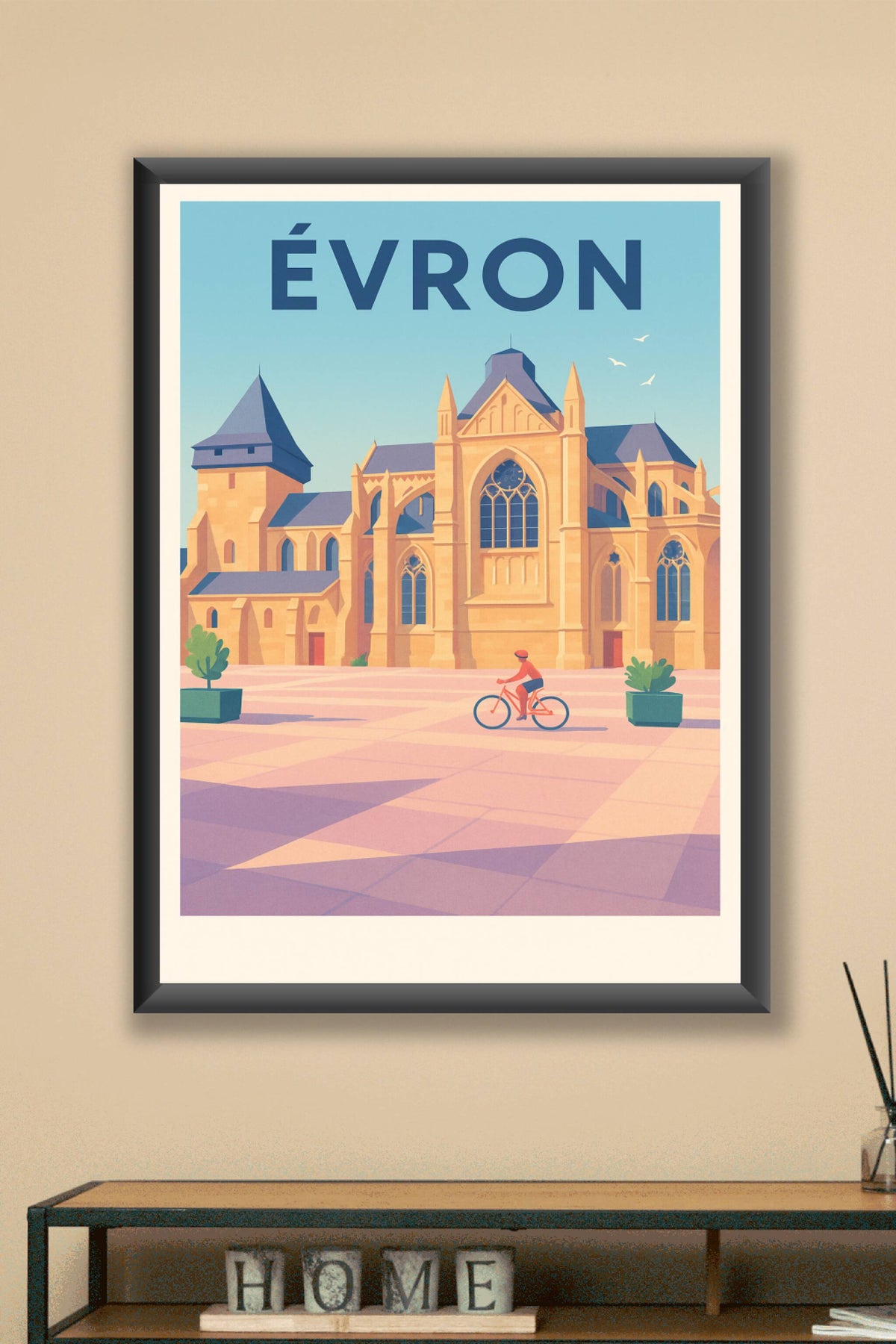 Affiche de Évron - Charme historique et douceur de vivre