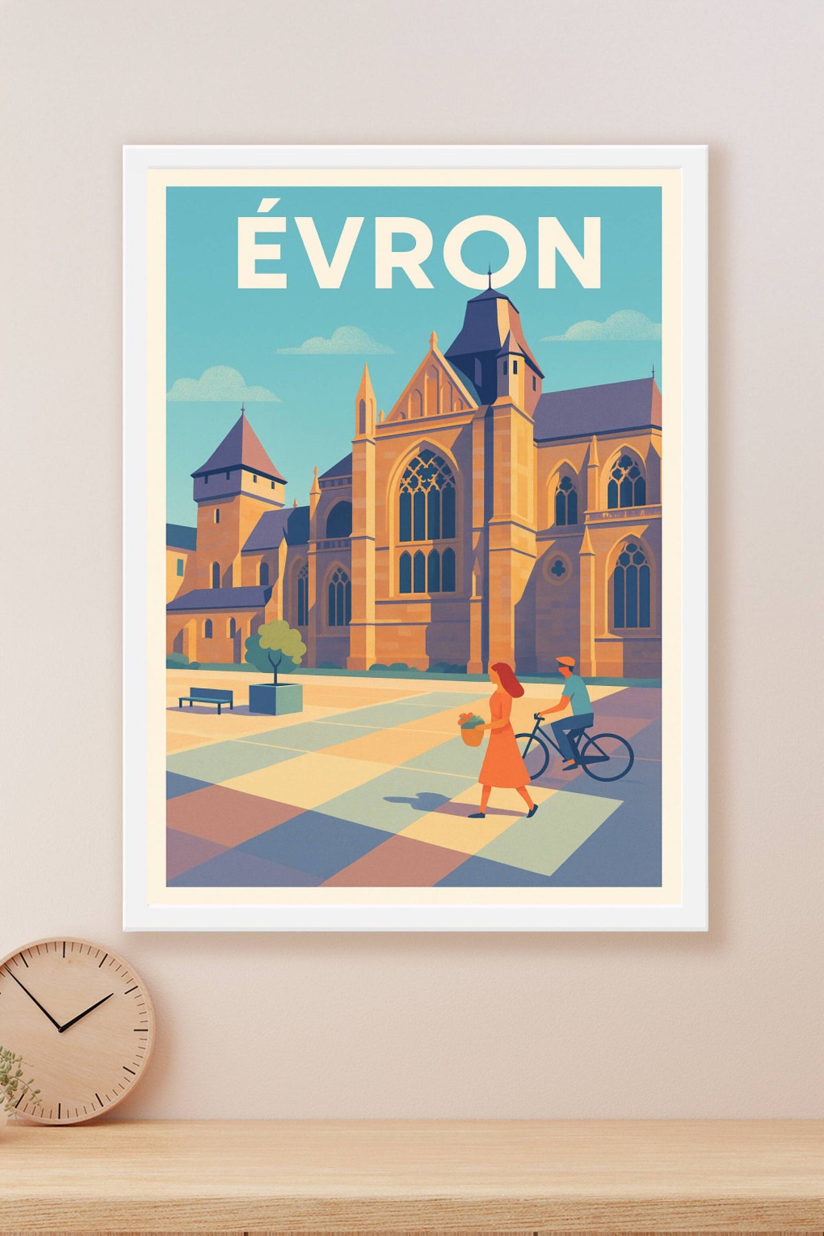 Affiche de Évron - Charme et patrimoine au cœur de la ville