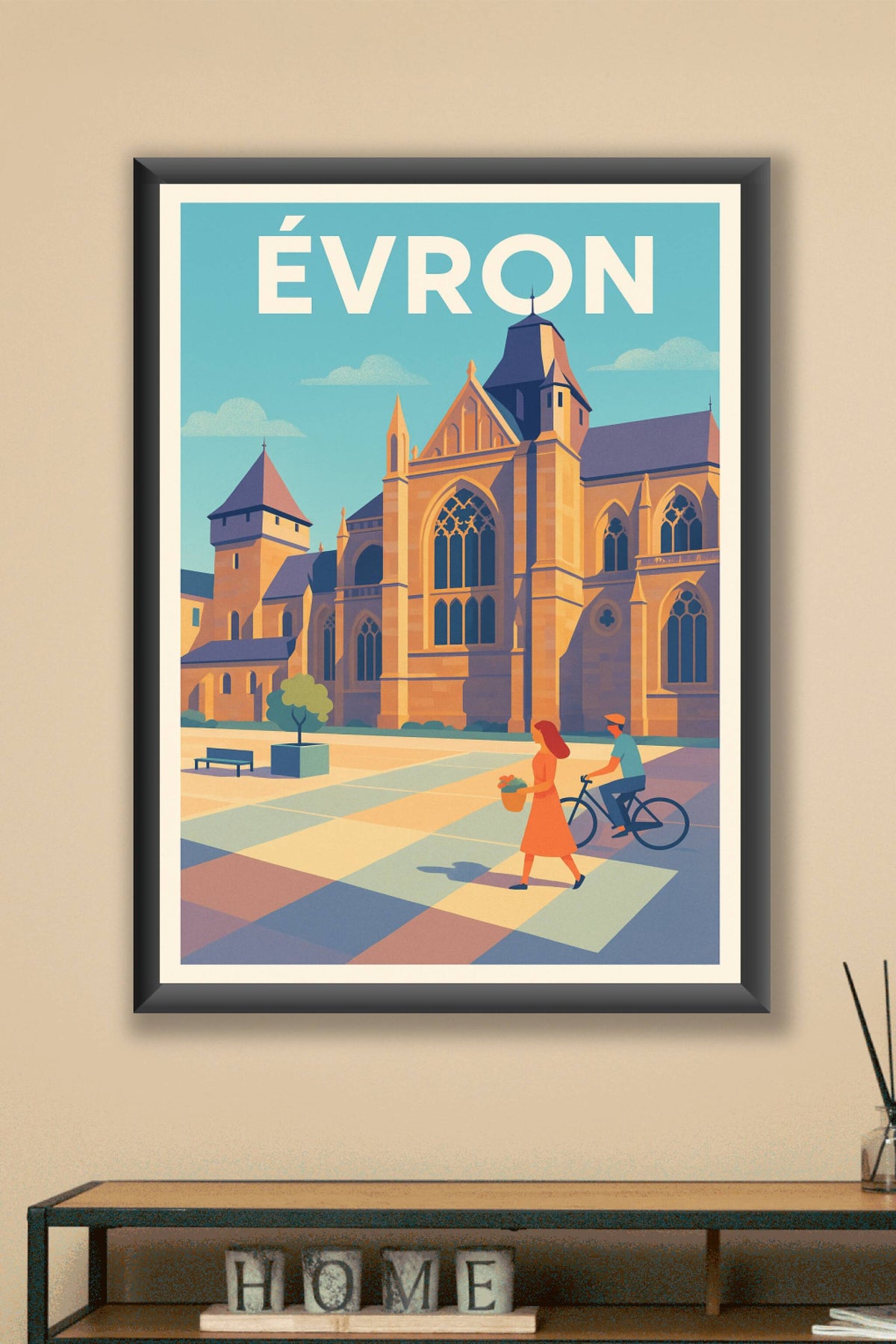 Affiche de Évron - Charme et patrimoine au cœur de la ville