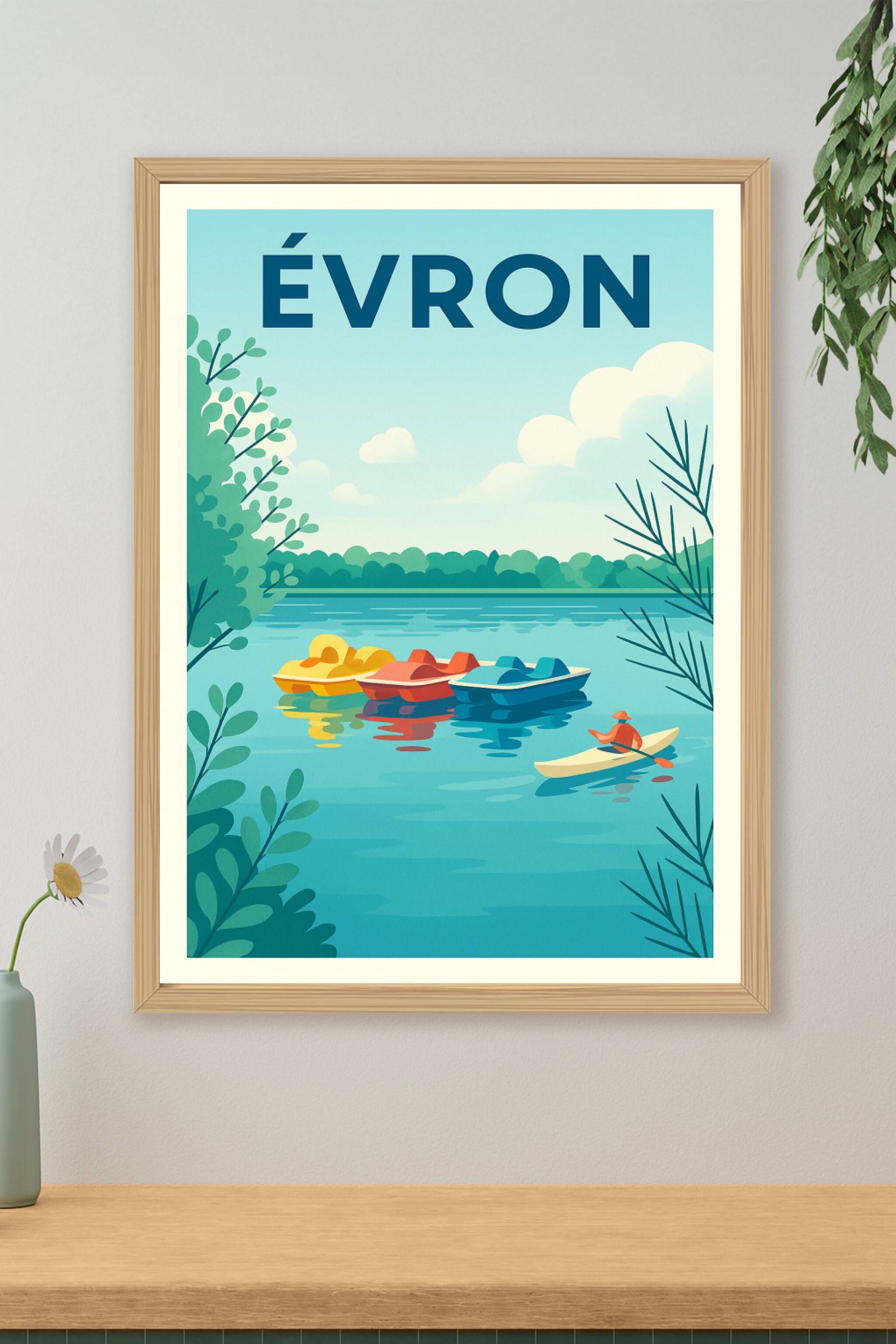 Affiche de Évron - Évasion au fil de l'eau