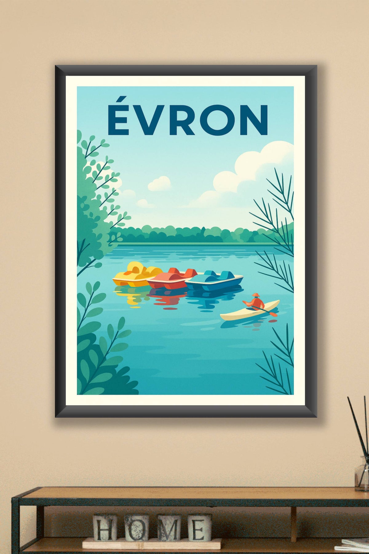 Affiche de Évron - Évasion au fil de l'eau