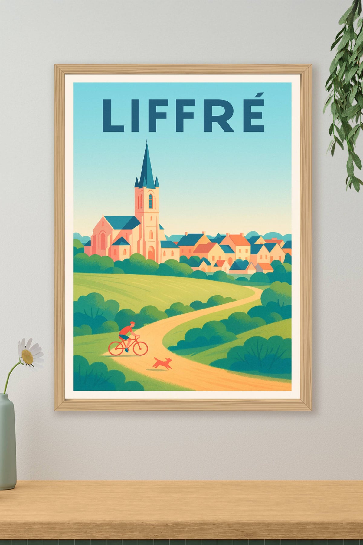 Affiche de Liffré - Charme bucolique et sérénité à la campagne