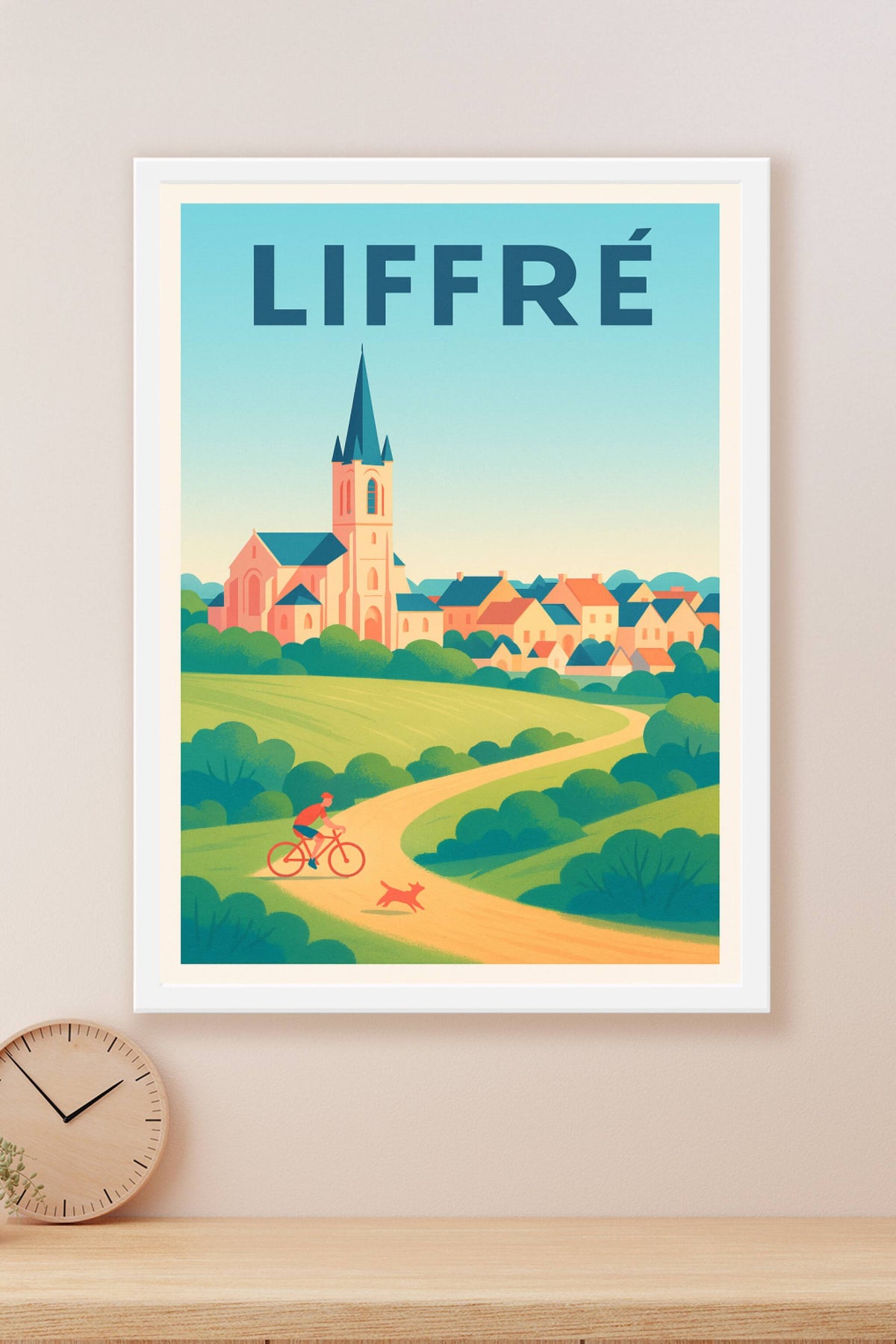 Affiche de Liffré - Charme bucolique et sérénité à la campagne