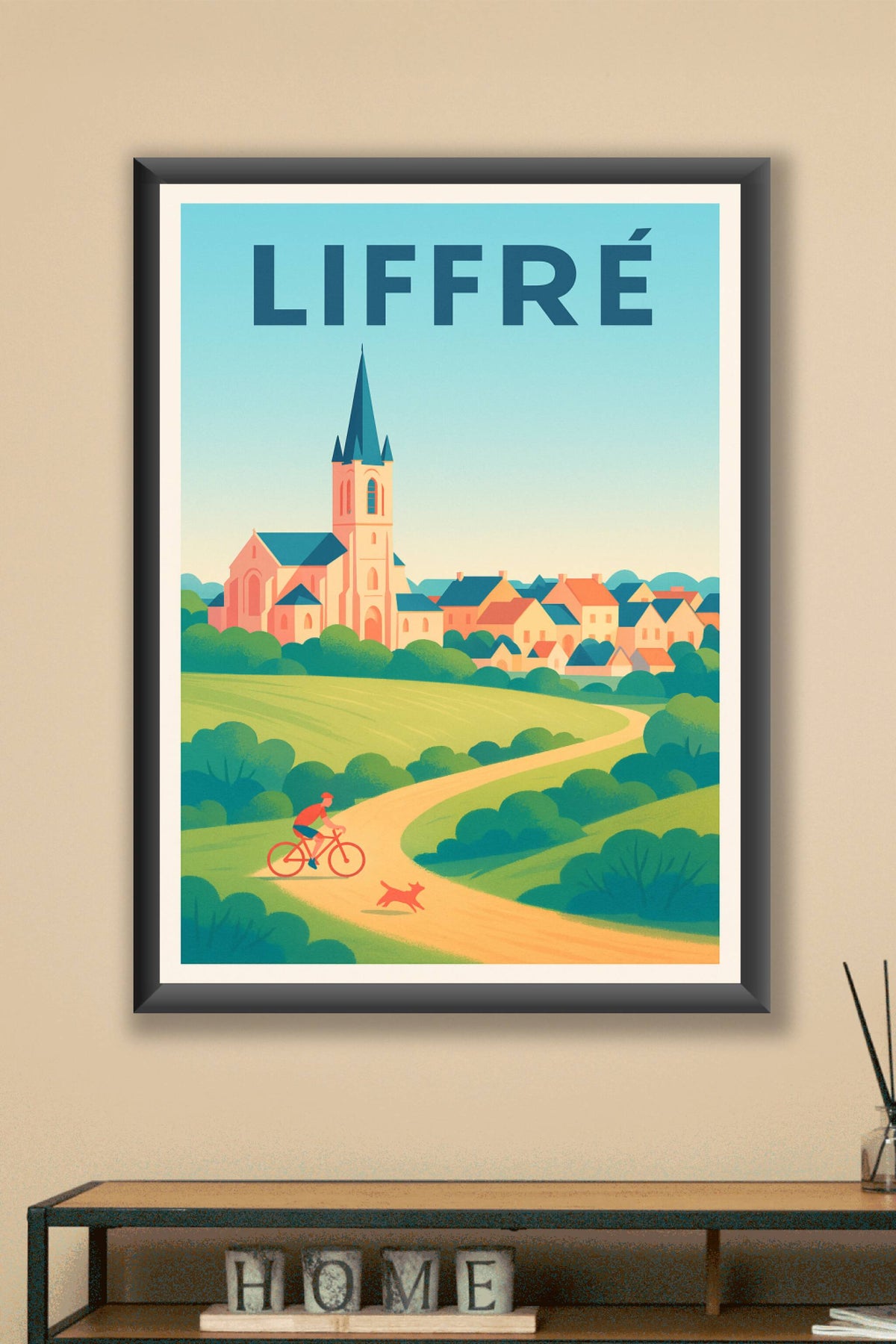 Affiche de Liffré - Charme bucolique et sérénité à la campagne