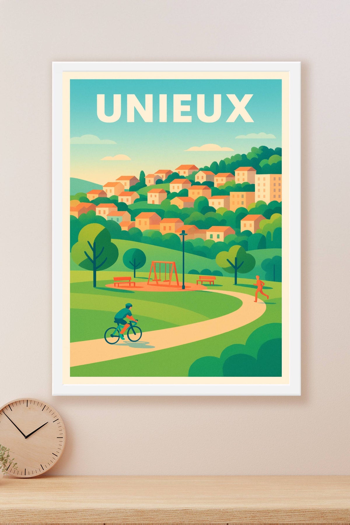 Affiche de Unieux - Douceur de vie en plein air