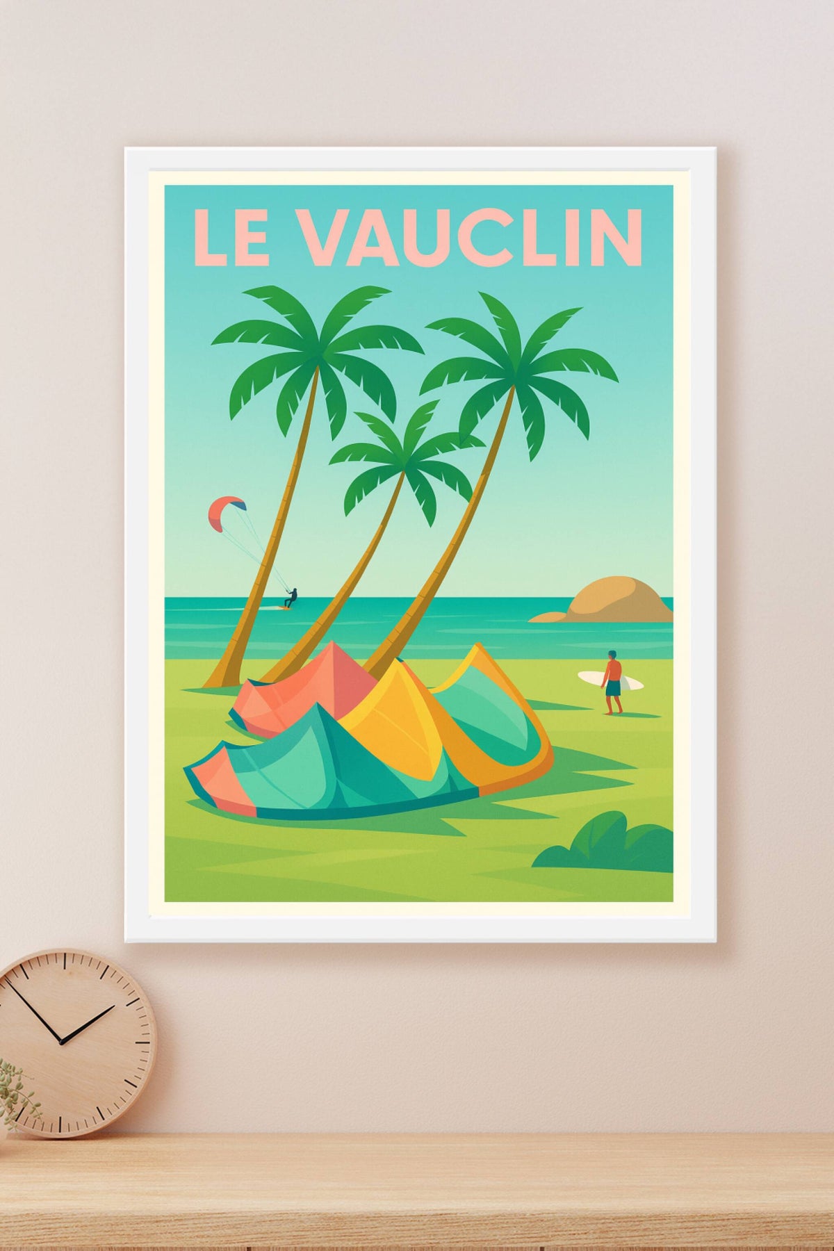 Affiche de Le Vauclin - L'appel des sports nautiques sous les palmiers