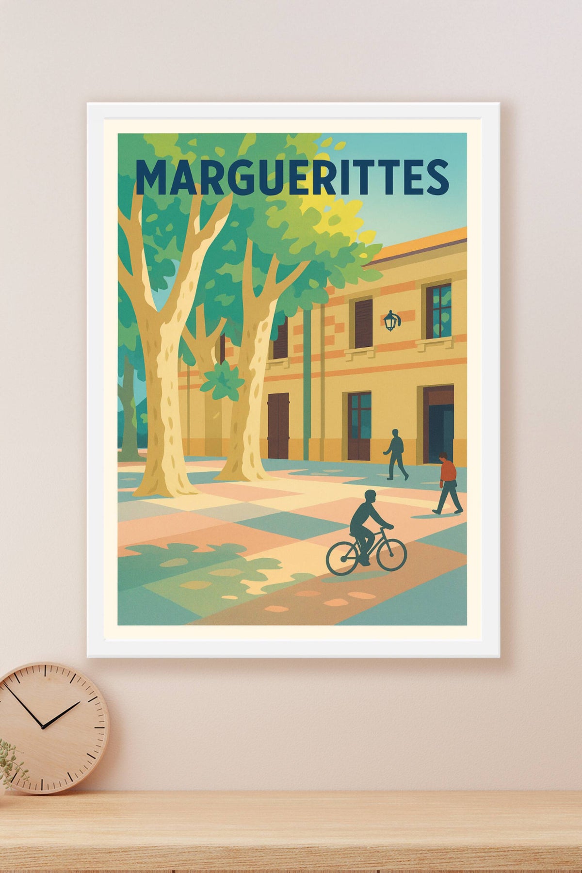 Affiche de Marguerittes - Balade paisible sous les platanes