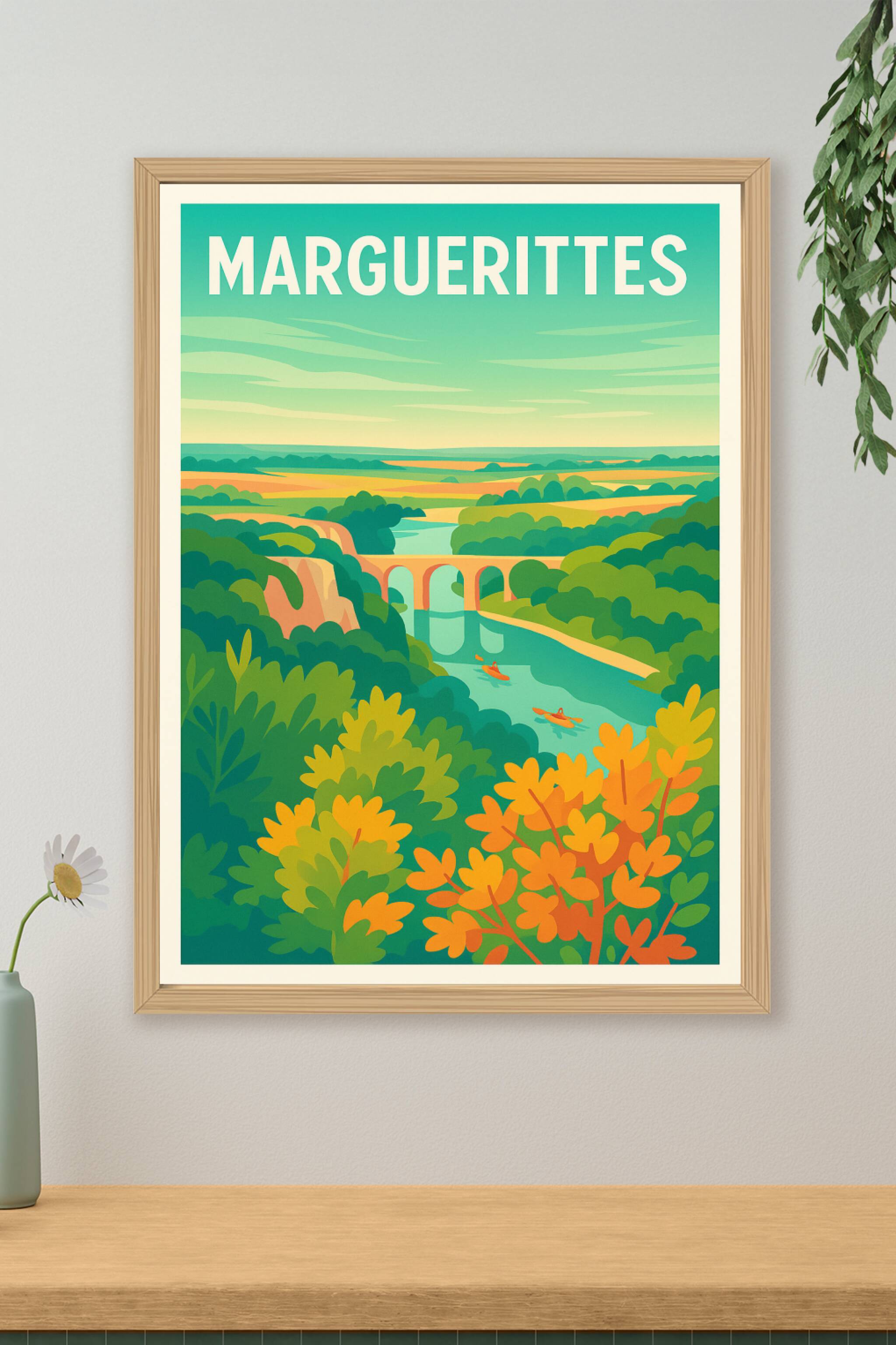 Affiche de Marguerittes - Évasion Naturelle au Cœur du Languedoc