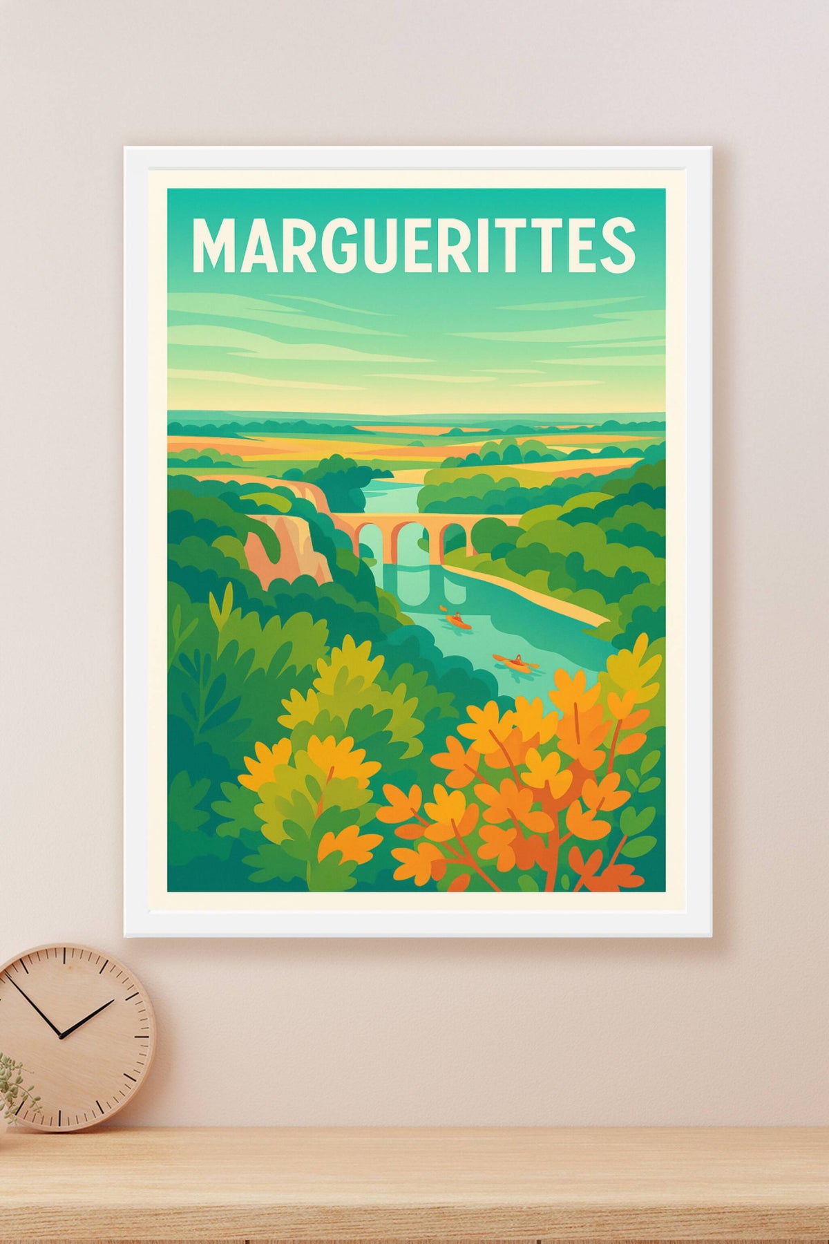 Affiche de Marguerittes - Évasion Naturelle au Cœur du Languedoc
