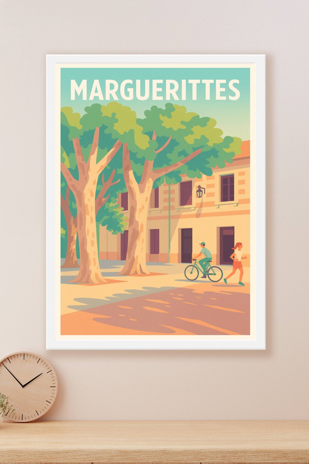 Affiche de Marguerittes - Ambiance ensoleillée et tranquille