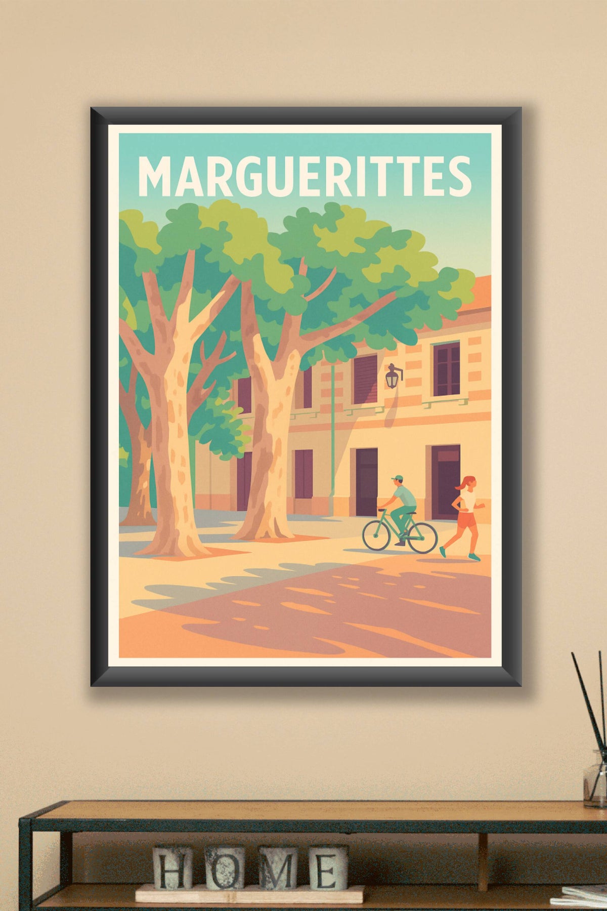 Affiche de Marguerittes - Ambiance ensoleillée et tranquille