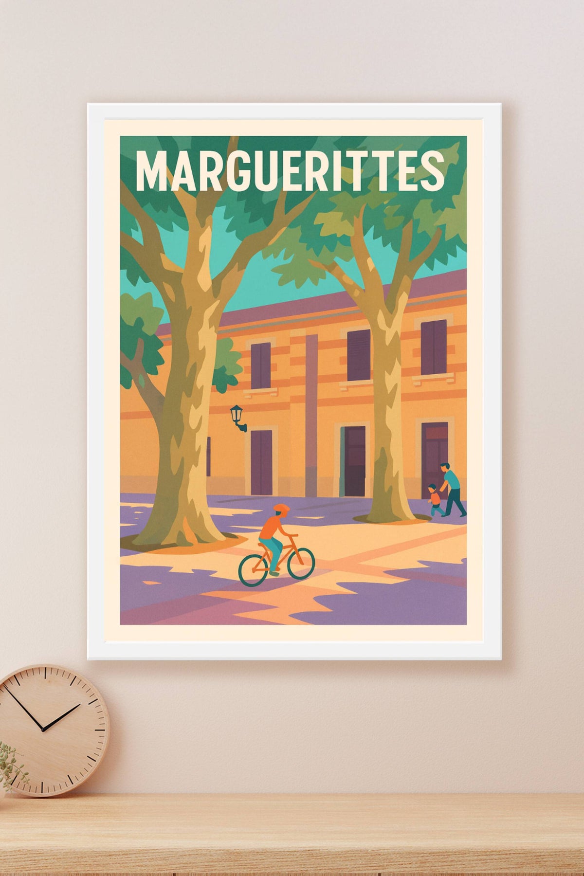 Affiche de Marguerittes - Charme et douceur de vivre en plein air