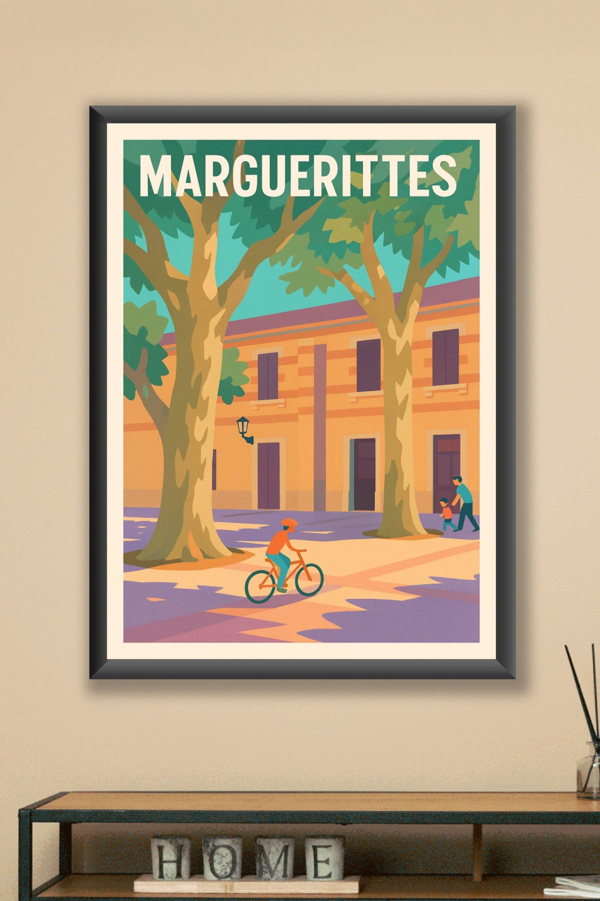 Affiche de Marguerittes - Charme et douceur de vivre en plein air