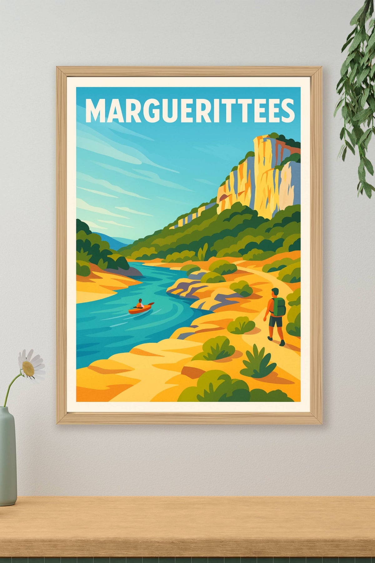 Affiche de Marguerittes - Aventure et nature préservée