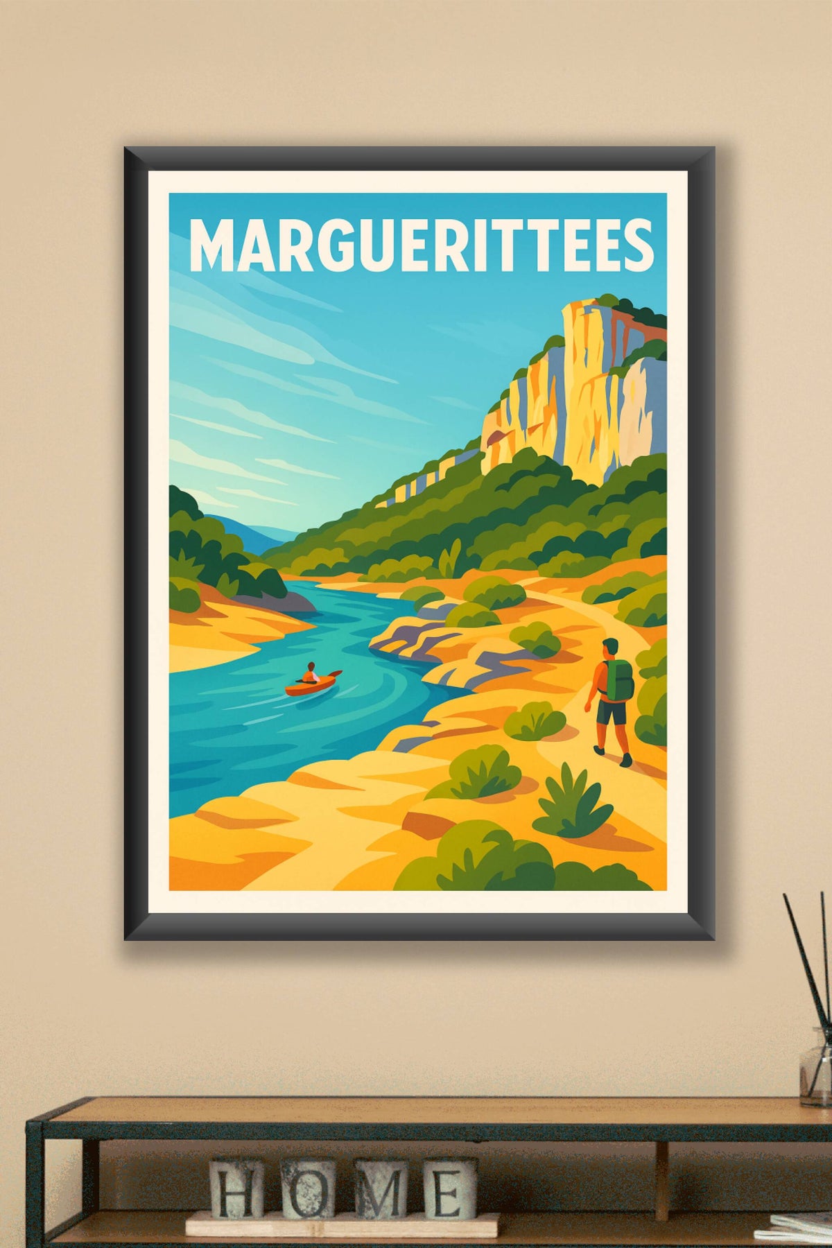 Affiche de Marguerittes - Aventure et nature préservée