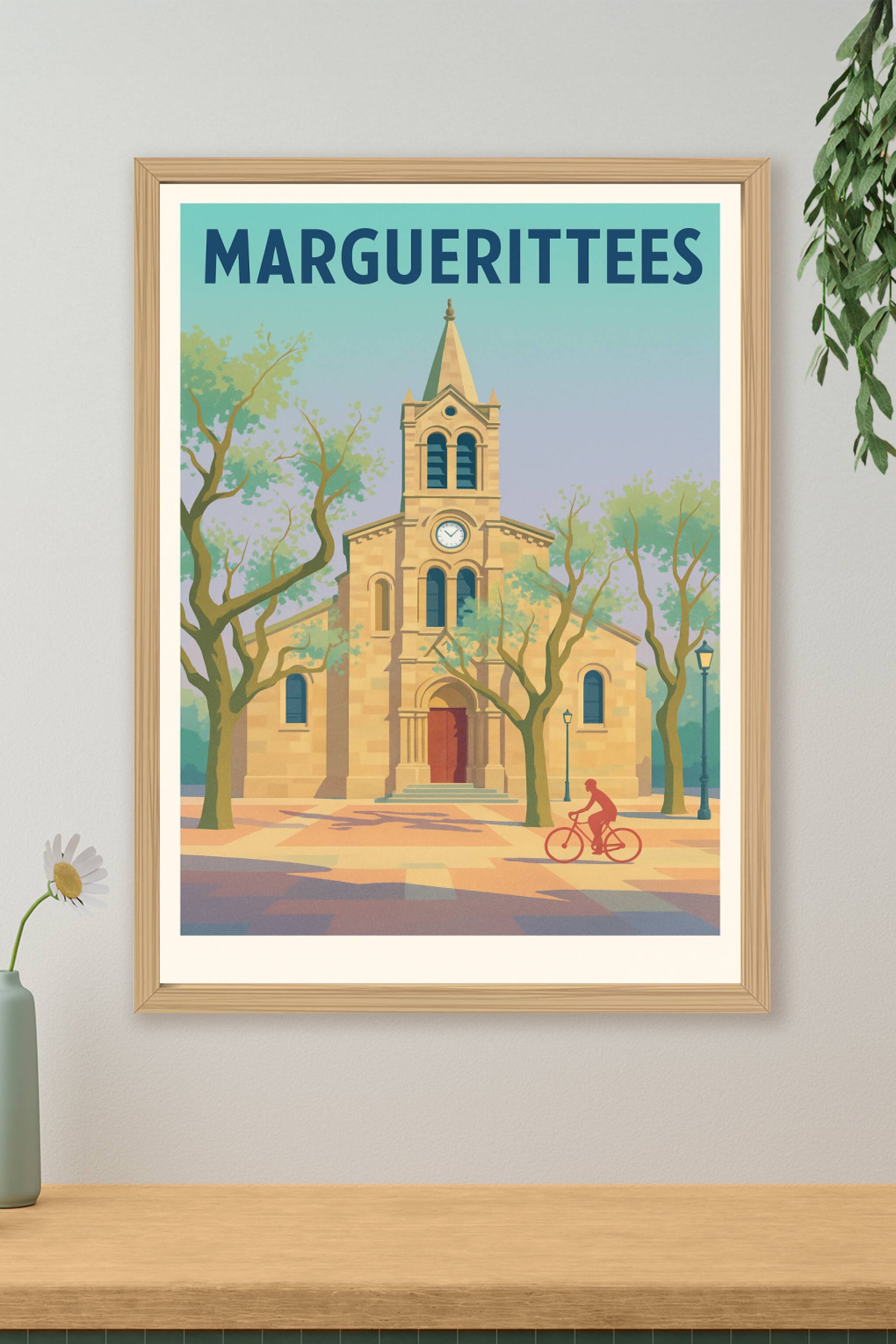 Affiche de Marguerittes - Charme et sérénité au cœur du village