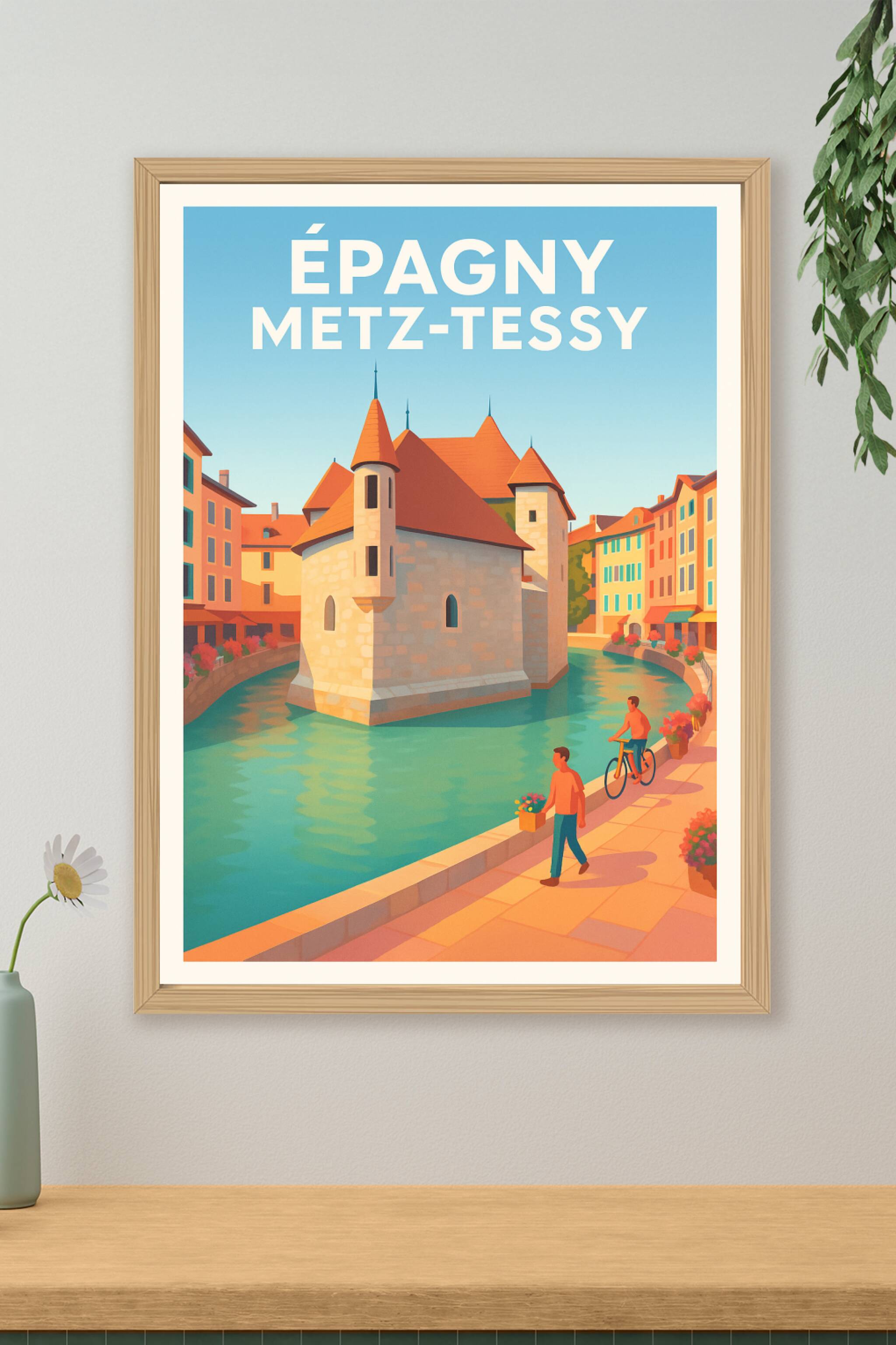 Affiche de Épagny Metz-Tessy - Charme au fil de l'eau