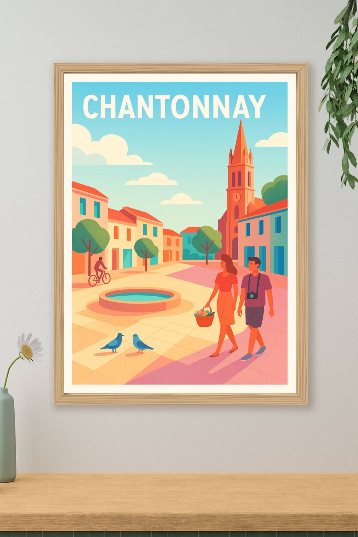 Affiche de Chantonnay - Balade en douceur au cœur de la ville
