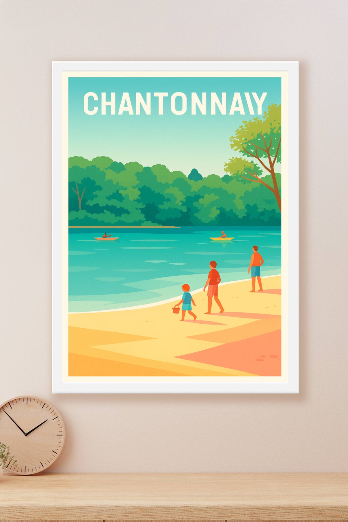 Affiche de Chantonnay - Escapade nature et douceur au bord de l'eau