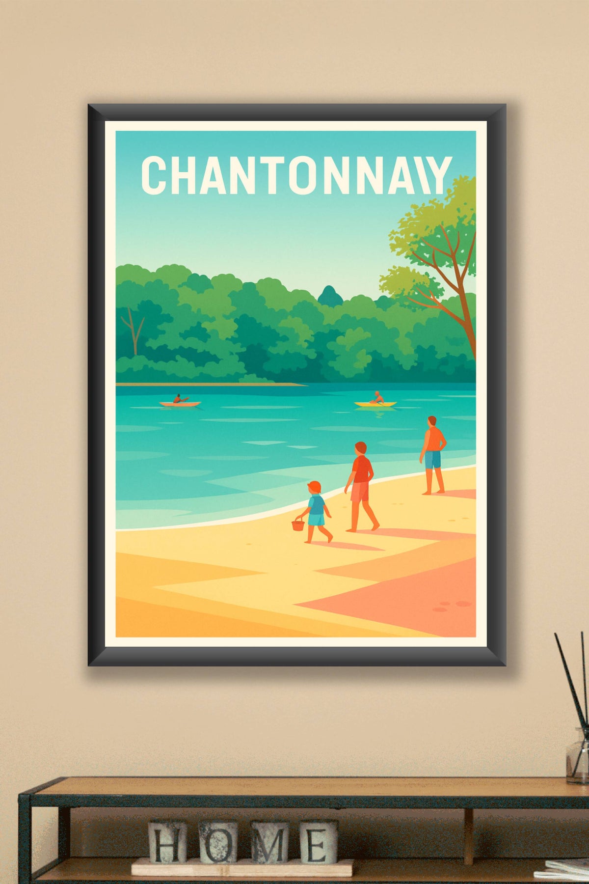 Affiche de Chantonnay - Escapade nature et douceur au bord de l'eau