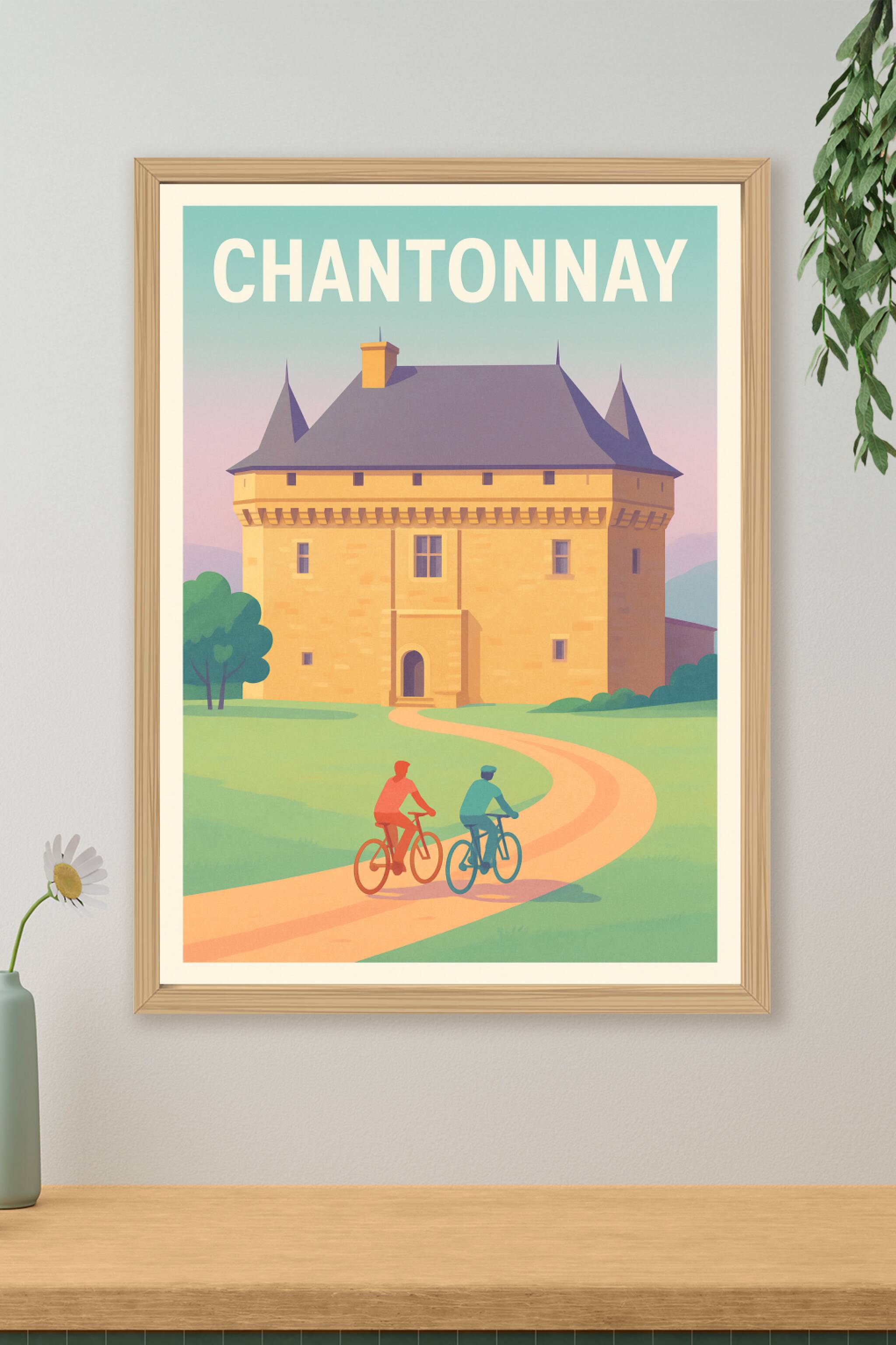 Affiche de Chantonnay - Balade à travers l'histoire