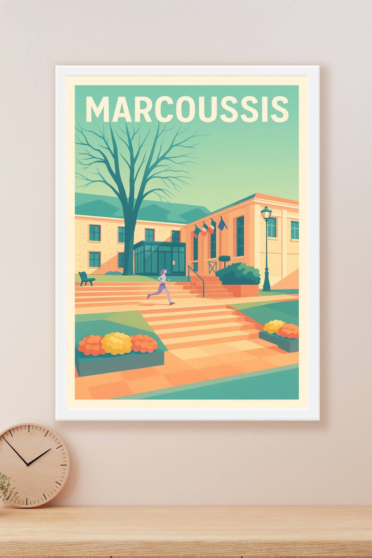 Affiche de Marcoussis - L'élégance d'une ville paisible