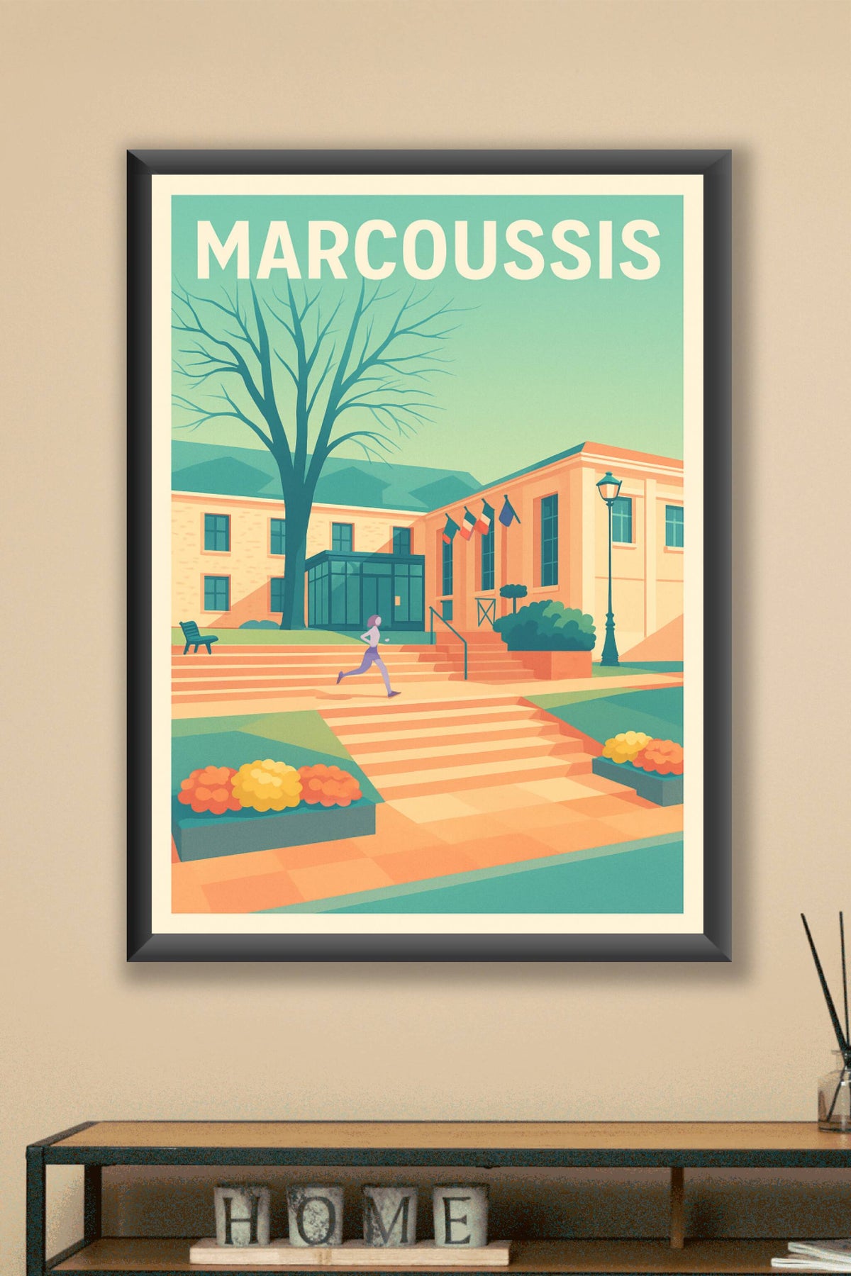 Affiche de Marcoussis - L'élégance d'une ville paisible
