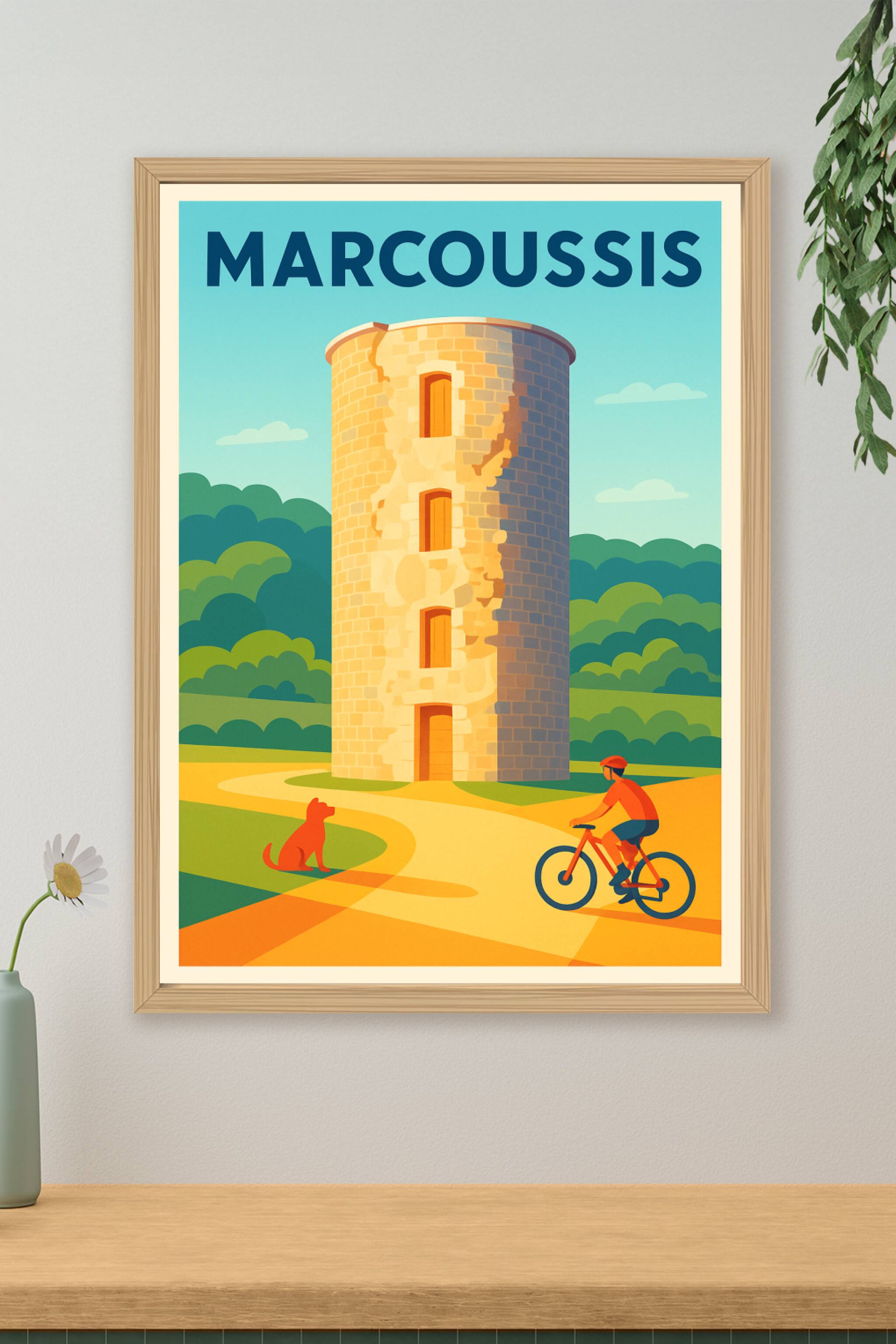 Affiche de Marcoussis - Escapade nature et patrimoine