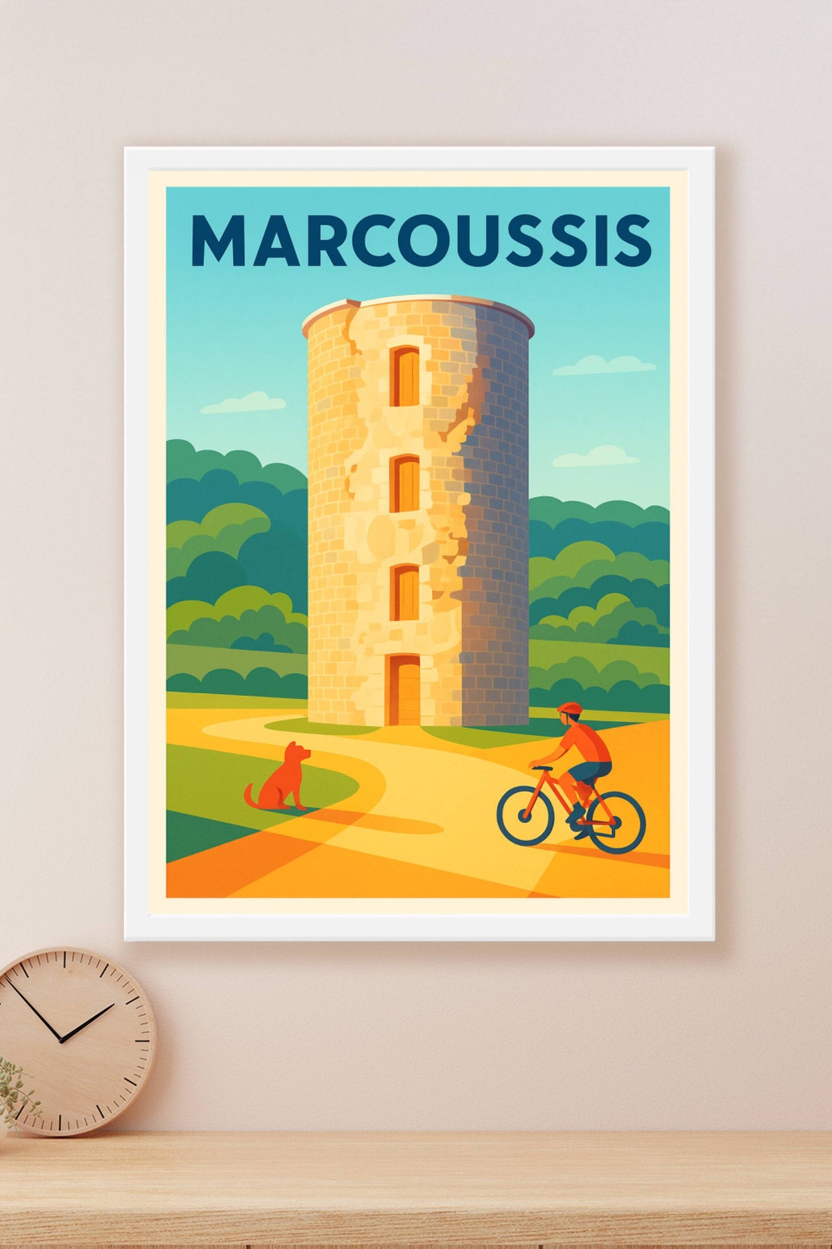 Affiche de Marcoussis - Escapade nature et patrimoine