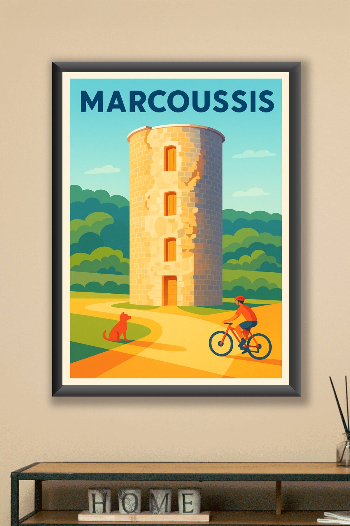 Affiche de Marcoussis - Escapade nature et patrimoine