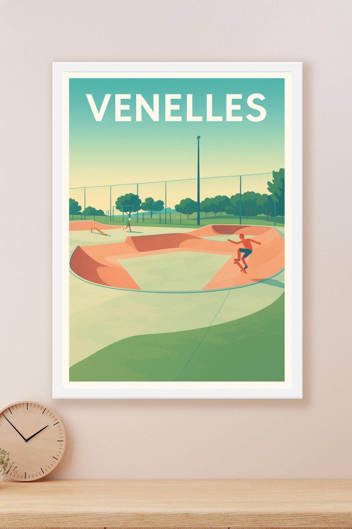 Affiche de Venelles - L'art du skate au cœur de la Provence