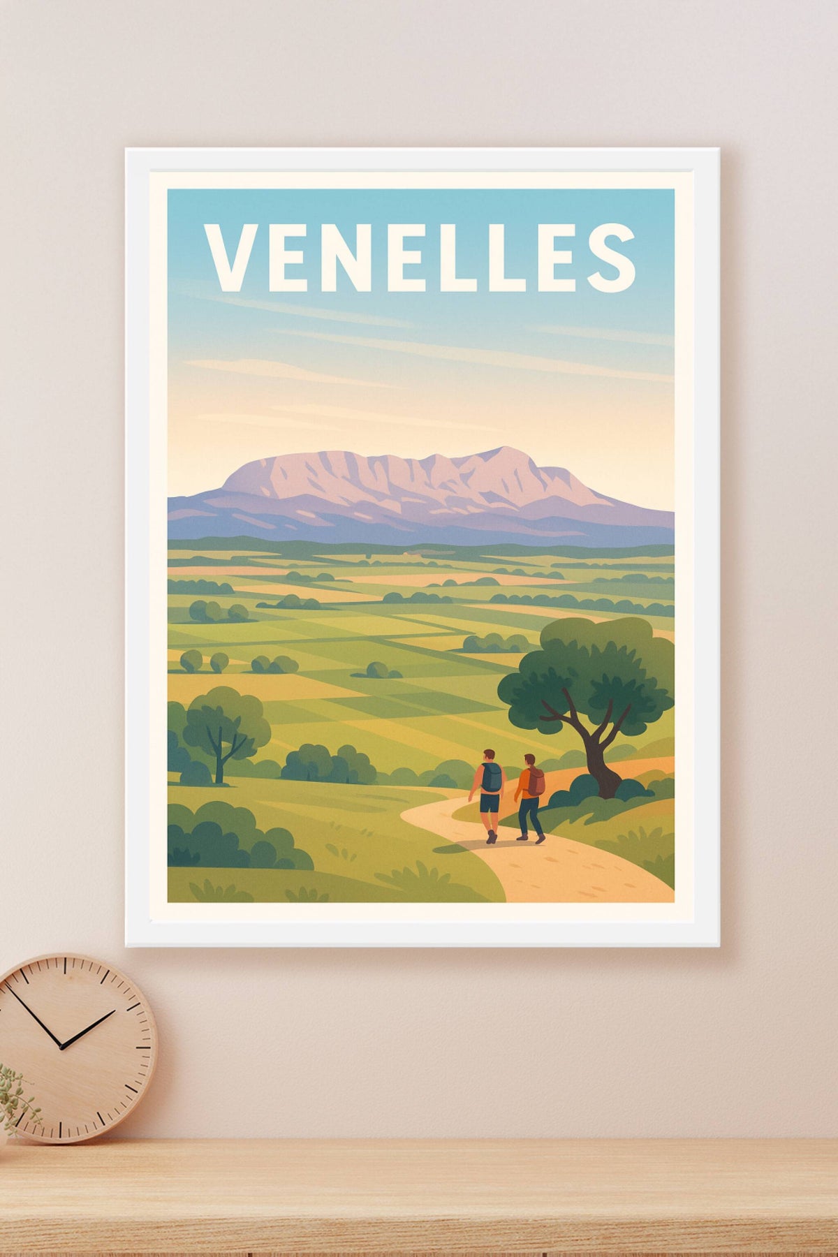 Affiche de Venelles - Évasion et nature au pied de la montagne