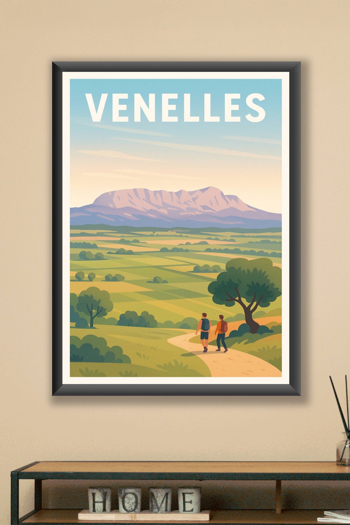 Affiche de Venelles - Évasion et nature au pied de la montagne