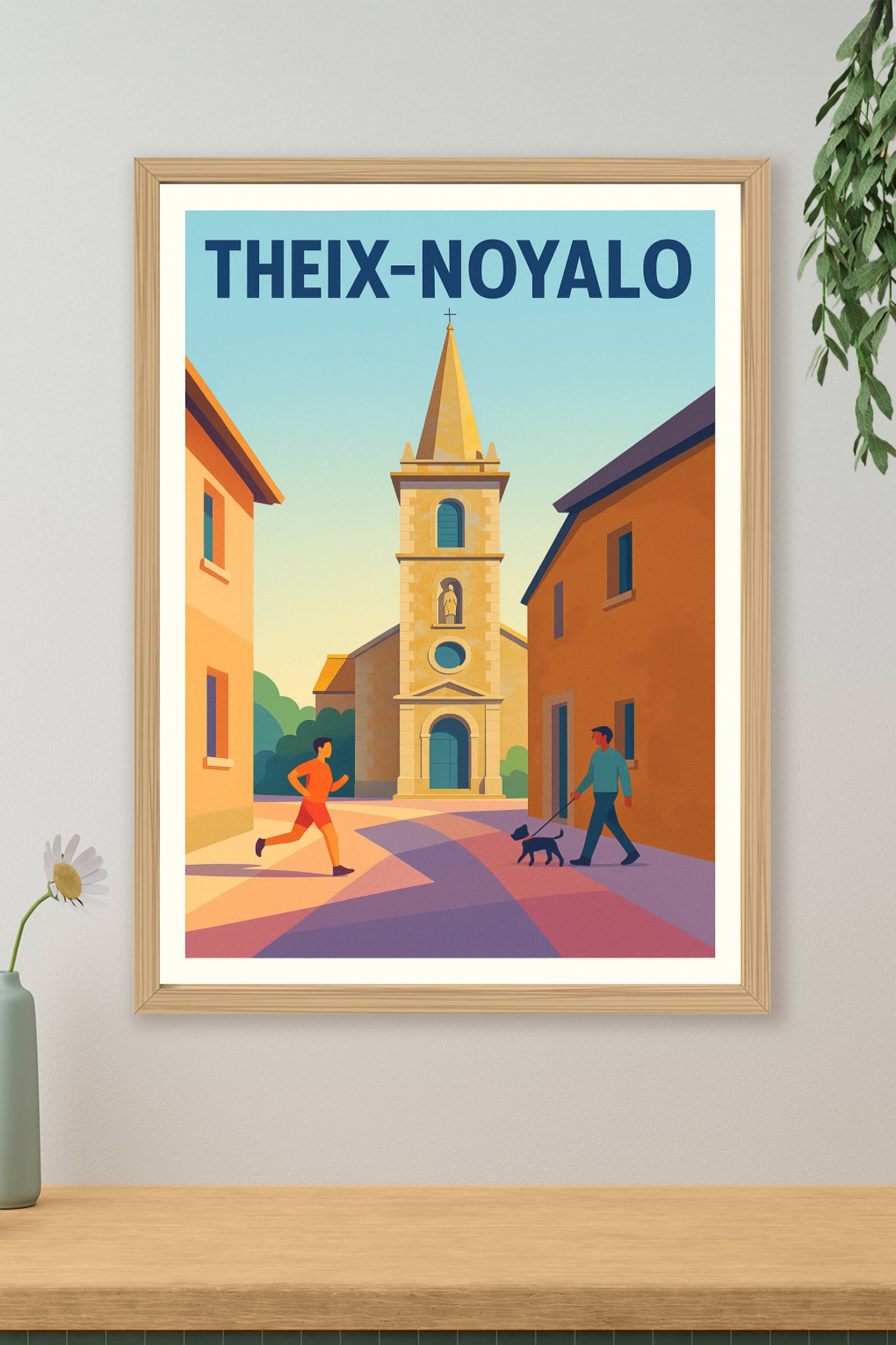 Affiche de Theix-Noyalo - Charme paisible au cœur du village