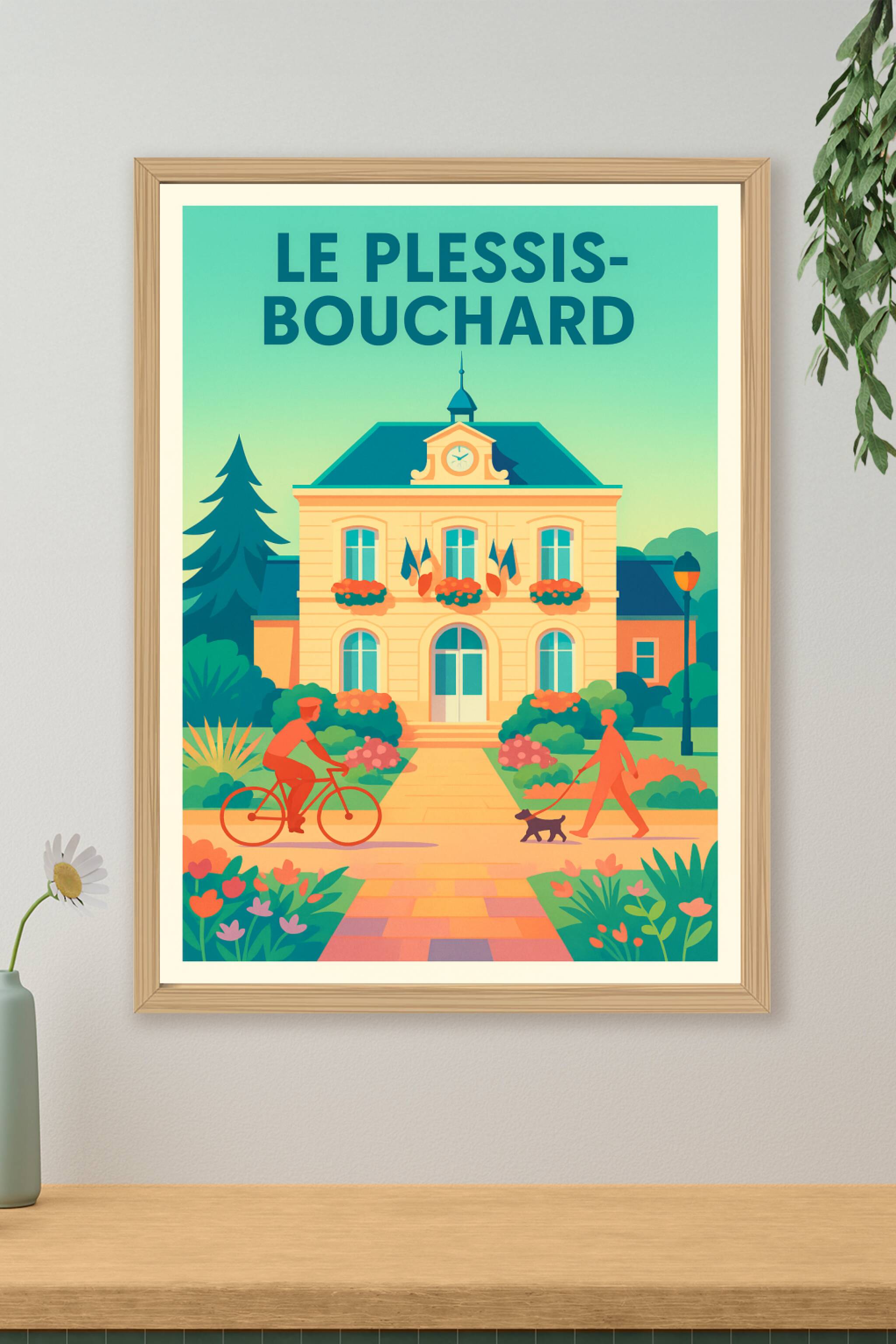 Affiche de Le Plessis-Bouchard - Charme et douceur de vie au cœur de la ville